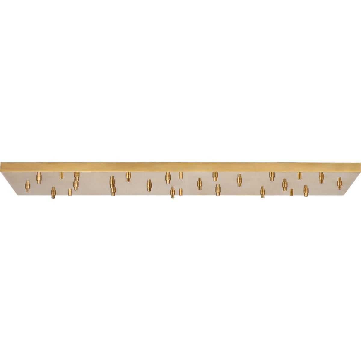 Visual Comfort Modern Collection SLCH575HAB Sean Lavin Multiport Hand Rubbed Antique Brass Multiport Canopy