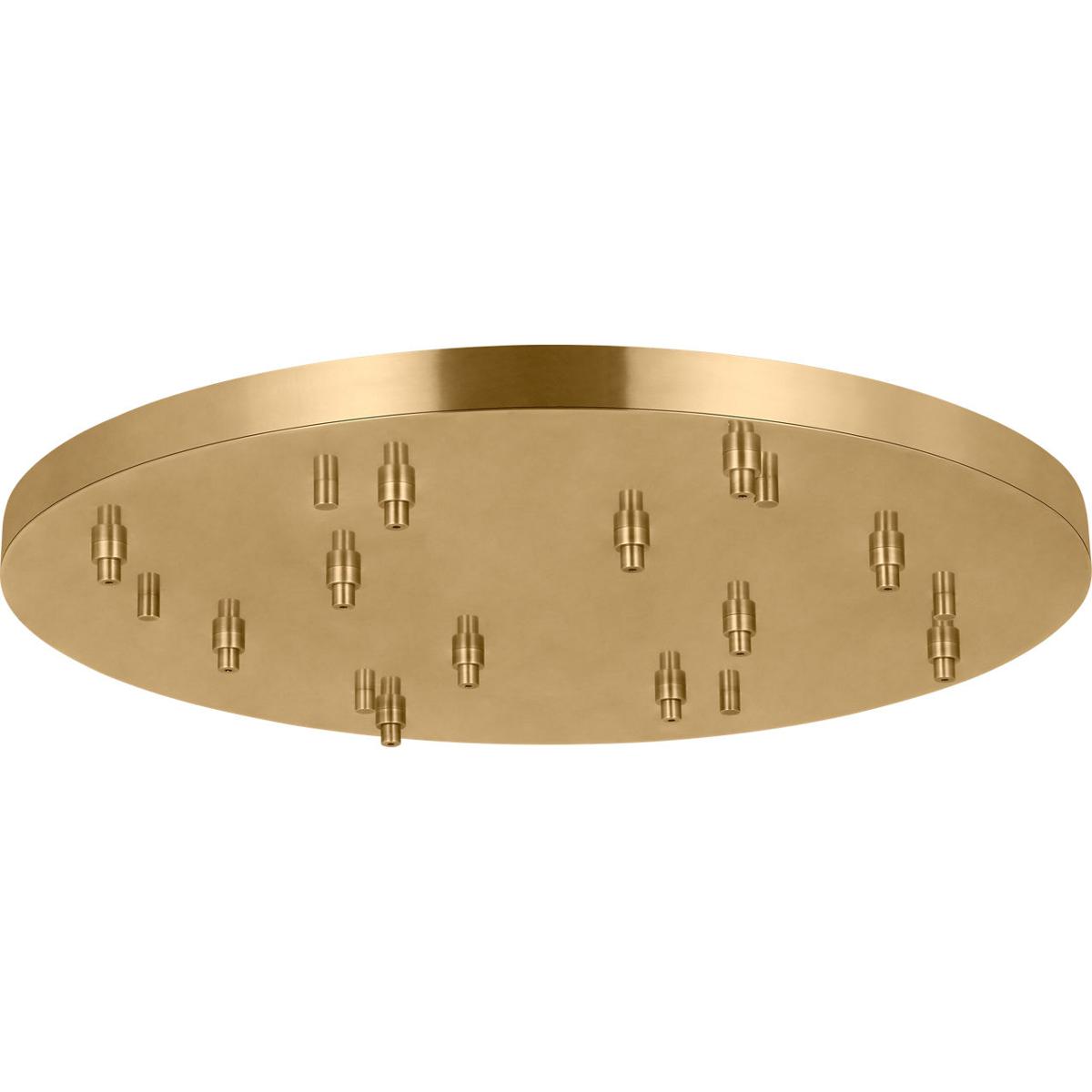 Visual Comfort Modern Collection SLCH577HAB Sean Lavin Multiport Hand Rubbed Antique Brass Multiport Canopy