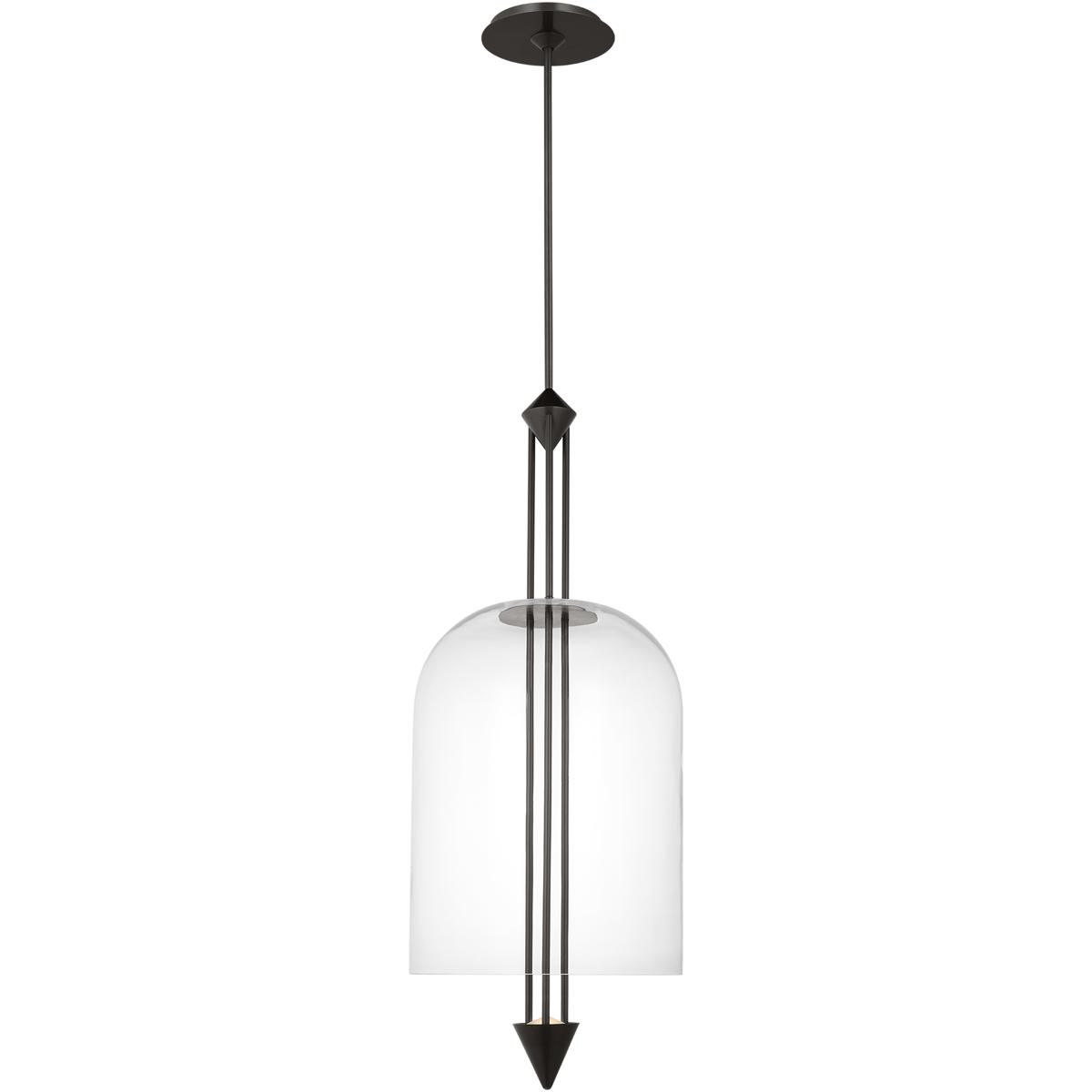 Visual Comfort Modern Collection SLPD31727CBZ Sean Lavin Cathedral 1 Light 18 inch Bronze Pendant Ceiling Light
