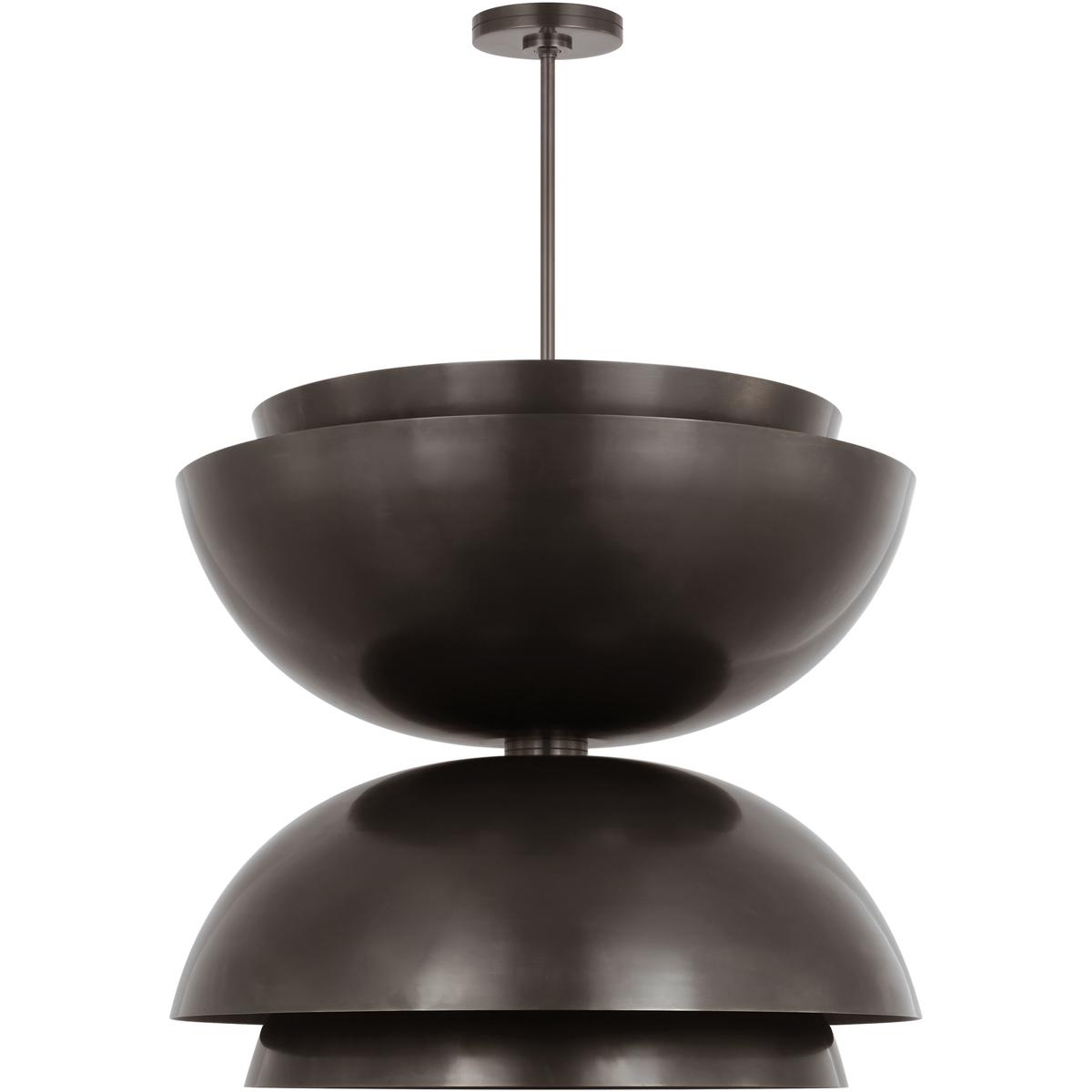 Visual Comfort Modern Collection SLPD32027BZ Sean Lavin Shanti 2 Light 31.5 inch Bronze Pendant Ceiling Light