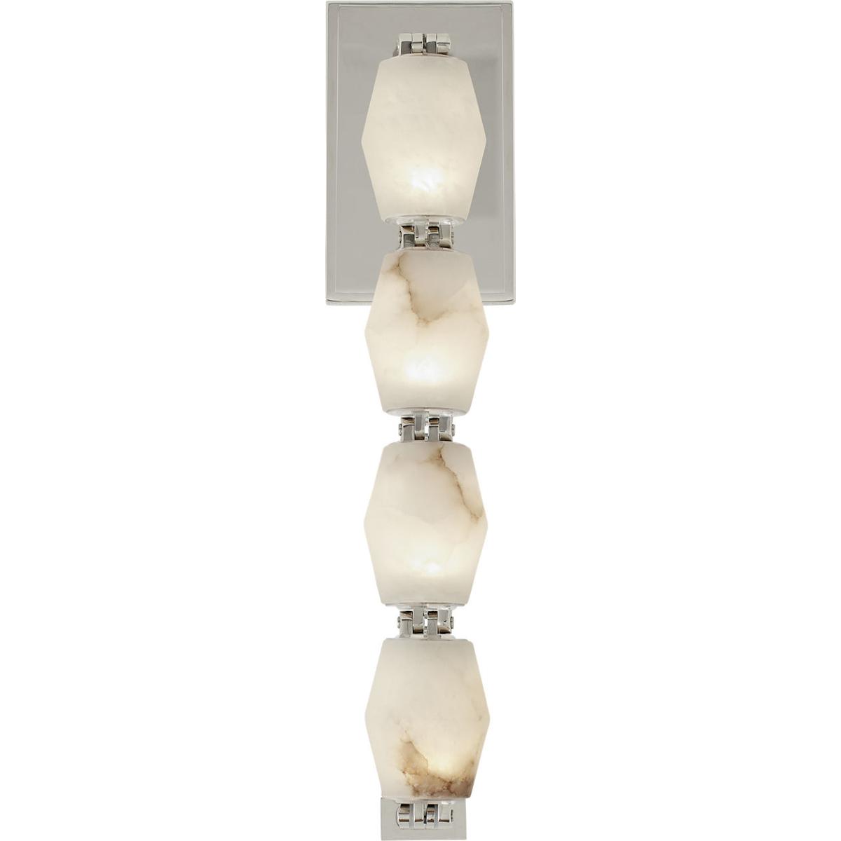 Visual Comfort Modern Collection Sean Lavin Collier 15 Inch 4 Light Wall Sconce Collier - SLWS54630ALBN - Modern Contemporary
