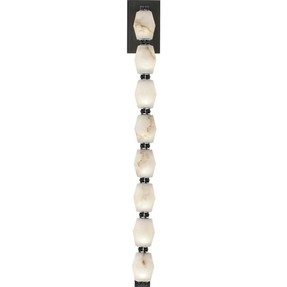 Visual Comfort Modern Collection SLWS54730ALBBZ Sean Lavin Collier 1 Light 3 inch Bronze ADA Sconce Wall Light