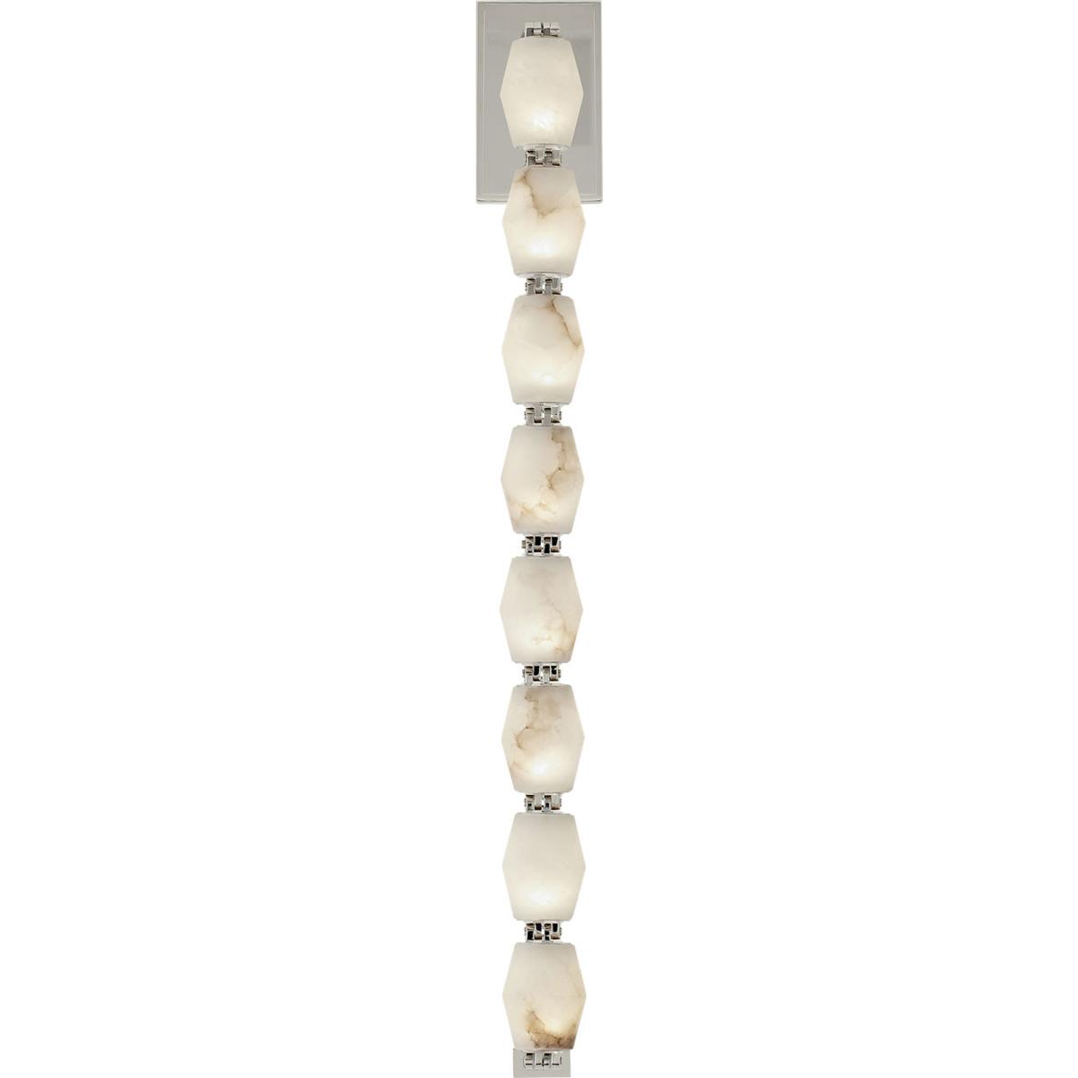 Visual Comfort Modern Collection SLWS54730ALBN Sean Lavin Collier 1 Light 3 inch Polished Nickel ADA Sconce Wall Light