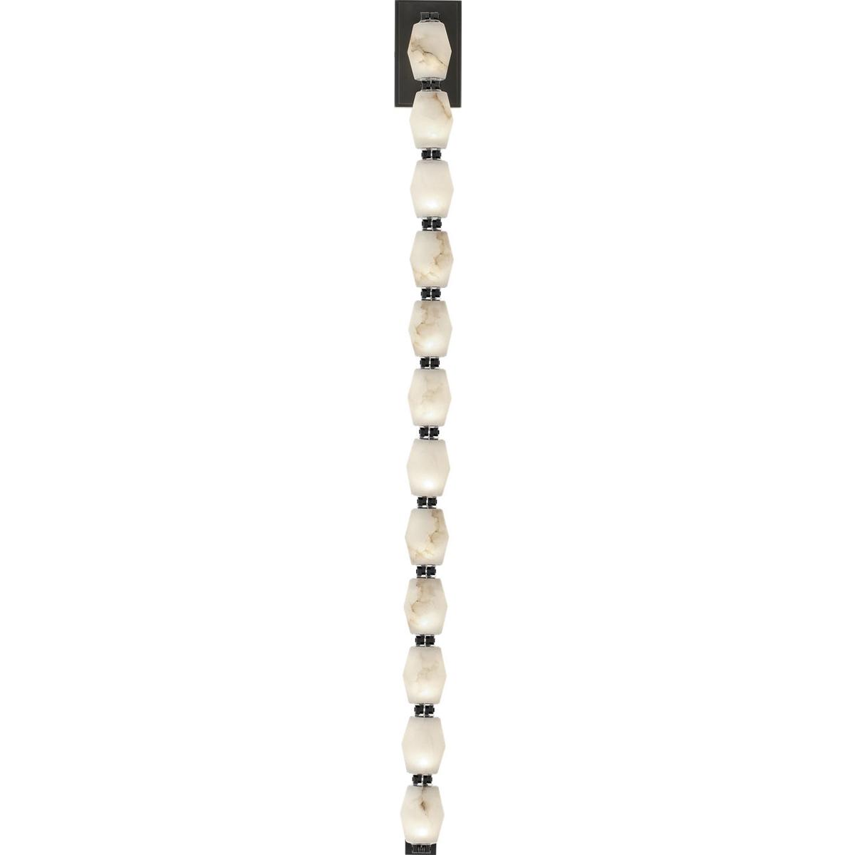 Visual Comfort Modern Collection SLWS54830ALBBZ Sean Lavin Collier 1 Light 3 inch Bronze ADA Sconce Wall Light