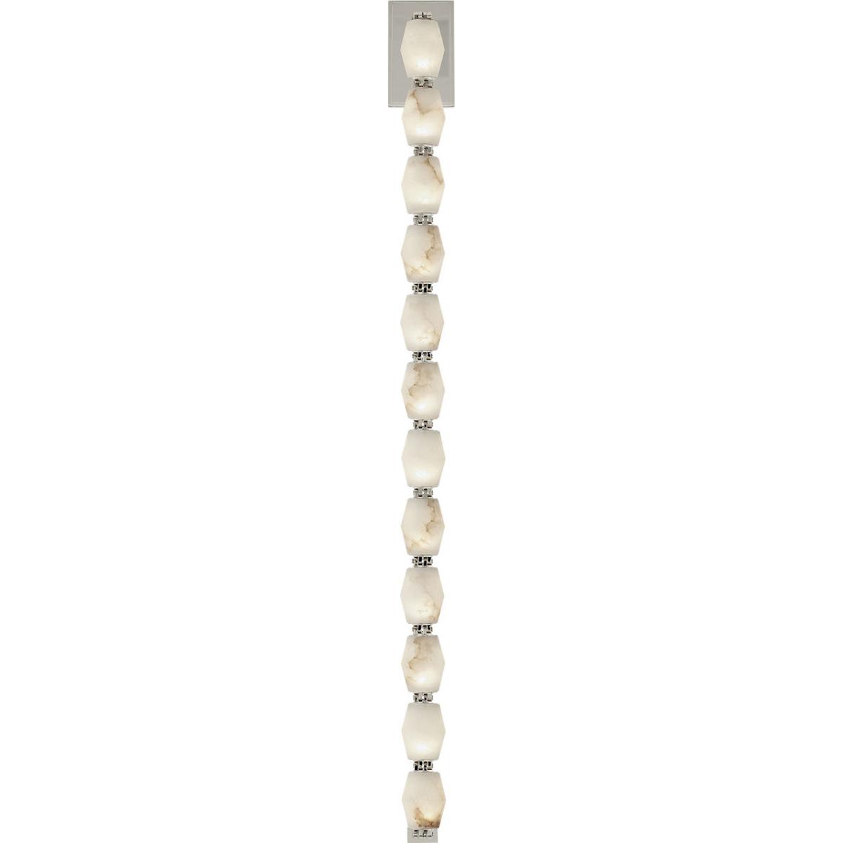 Visual Comfort Modern Collection SLWS54830ALBN Sean Lavin Collier 1 Light 3 inch Polished Nickel ADA Sconce Wall Light