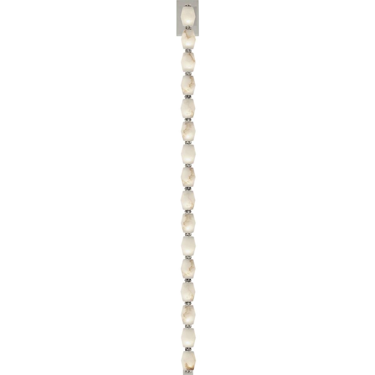 Visual Comfort Modern Collection SLWS54930ALBN Sean Lavin Collier 1 Light 3 inch Polished Nickel ADA Sconce Wall Light
