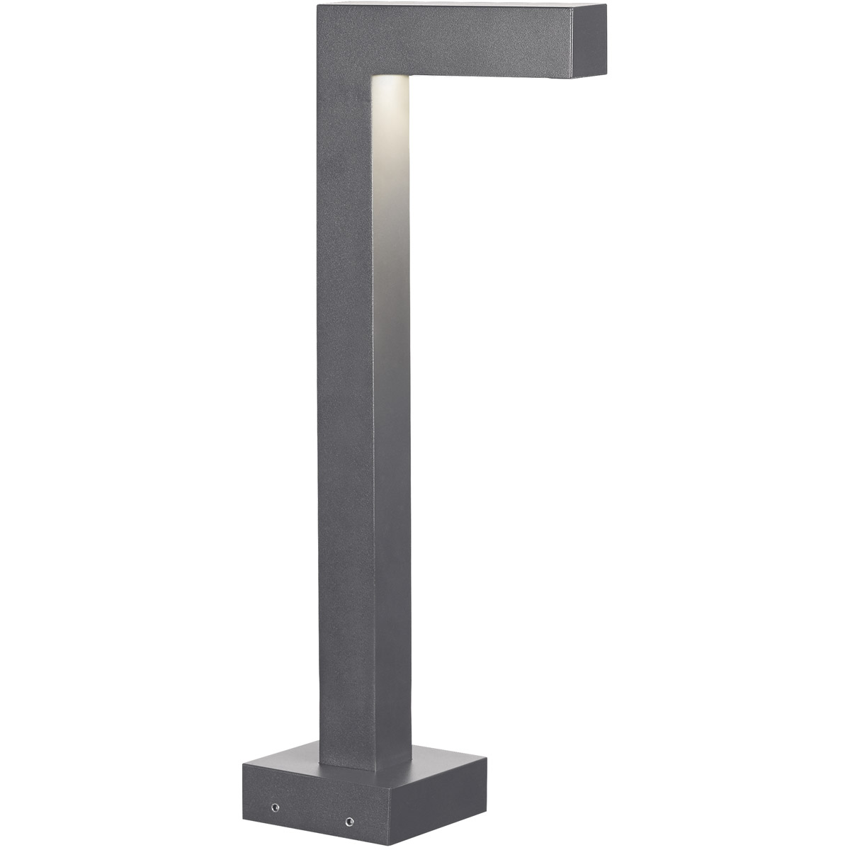 Visual Comfort Modern Collection 700OASTR93018DH12S Sean Lavin Strut 12 14.6 watt Charcoal Outdoor Path Light in LED 90 CRI 3000K, Concrete Mount, Int
