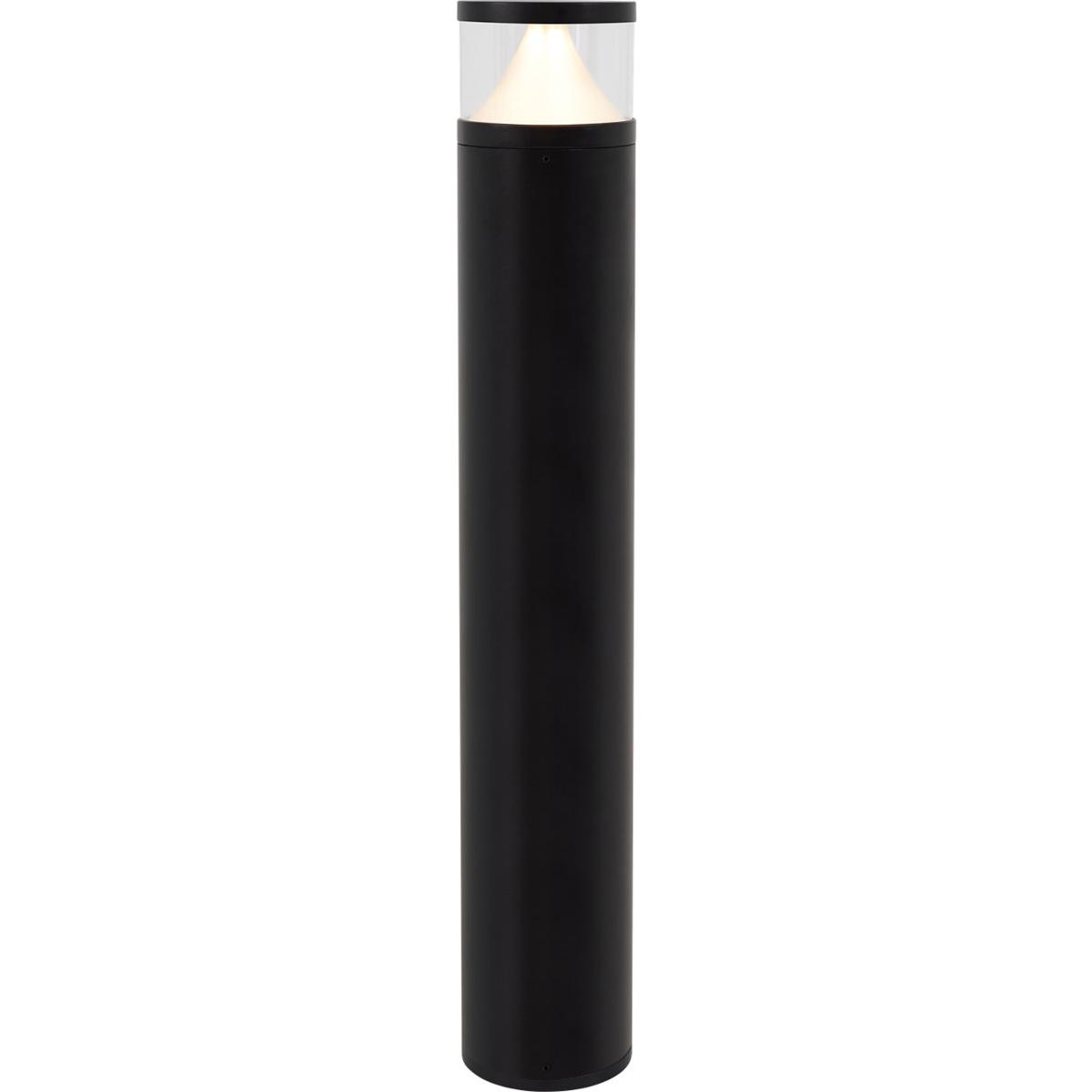 Visual Comfort Modern Collection 700OBARK184036BUNVLF Sean Lavin Arkay One 120 16.1 watt Black Outdoor Bollard in LED 80 CRI 4000K, In-Line Fuse, Inte