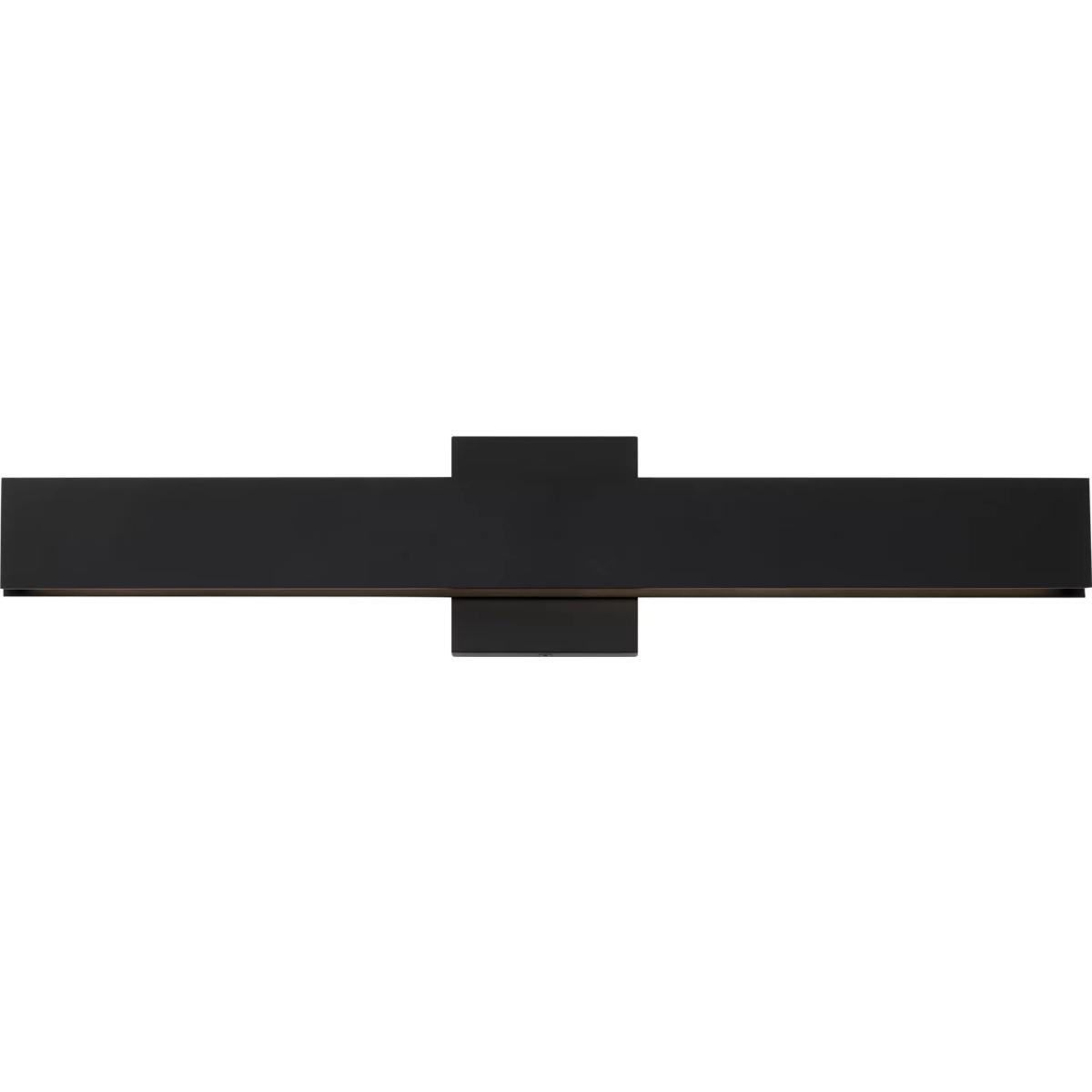 Visual Comfort Modern Collection 700BCBAU24B-LED930-277 Sean Lavin Bau LED 24 inch Nightshade Black Bath Light Wall Light in LED 90 CRI 3000K 277V, In