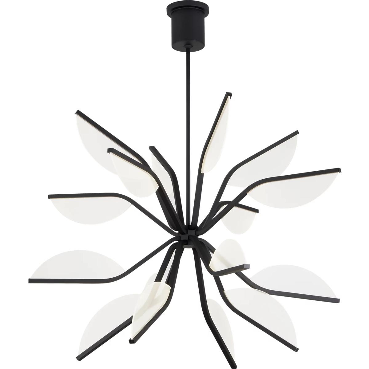 Visual Comfort Modern Collection 700BLT38GB-LED930 Sean Lavin Belterra LED 38 inch Matte Black Chandelier Ceiling Light, Integrated LED