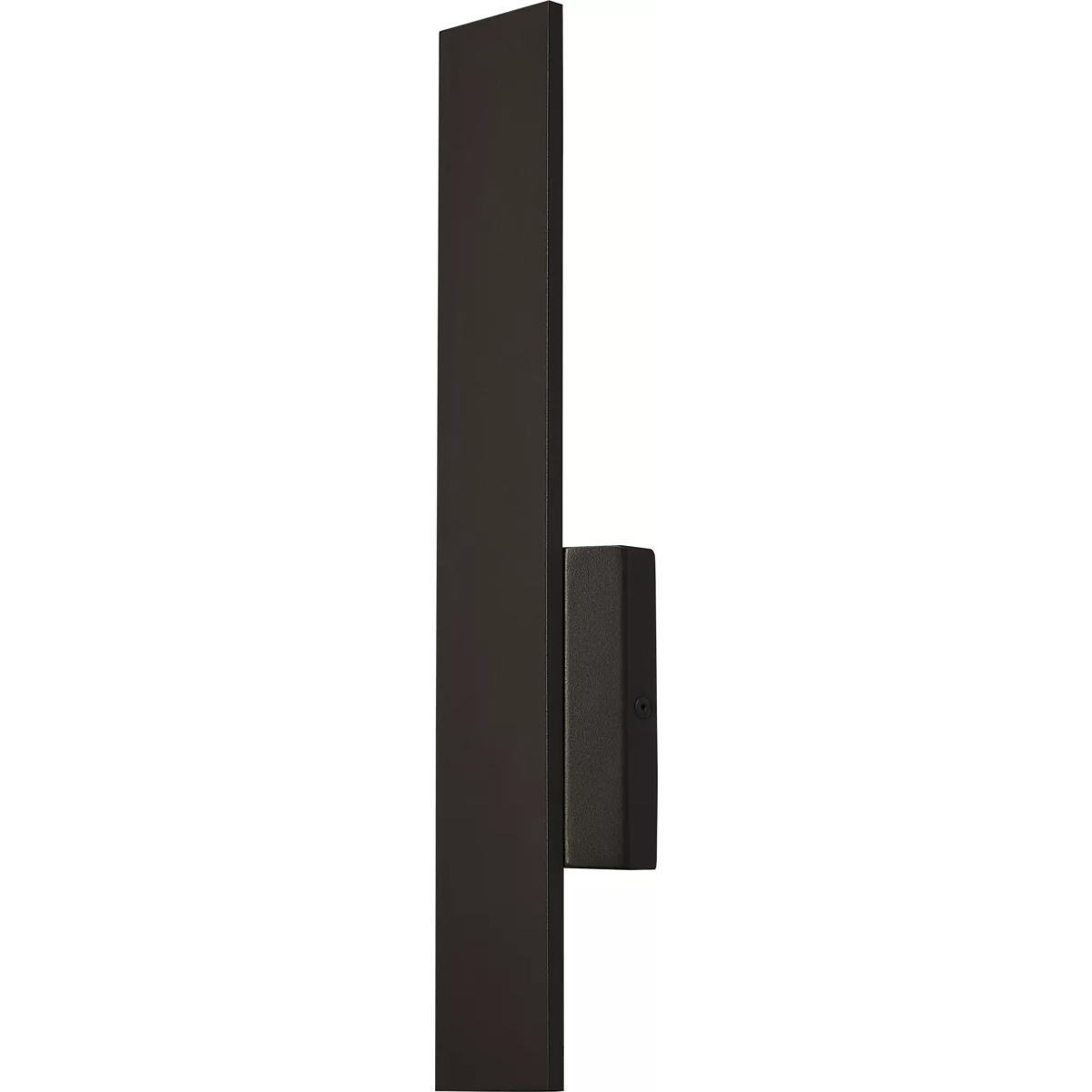 Visual Comfort Modern Collection 700OWBLD9273018ZUNV Sean Lavin Blade LED 18 inch Bronze Outdoor Wall Light, Integrated LED