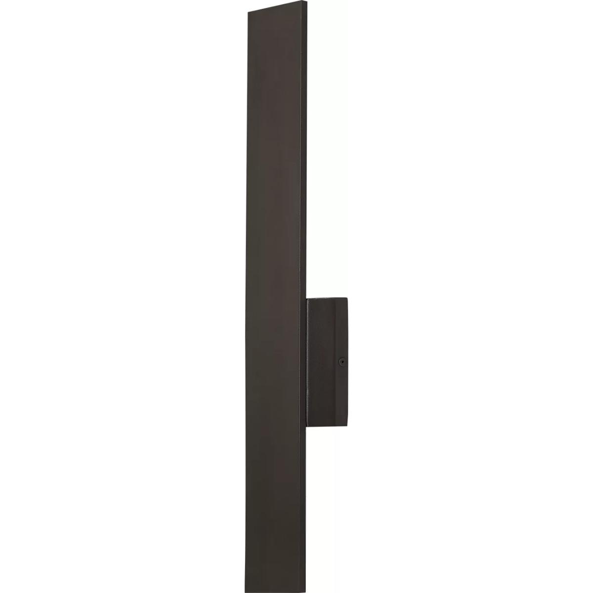Visual Comfort Modern Collection 700OWBLD9273024ZUNV Sean Lavin Blade LED 24.2 inch Bronze Outdoor Wall Light, Integrated LED