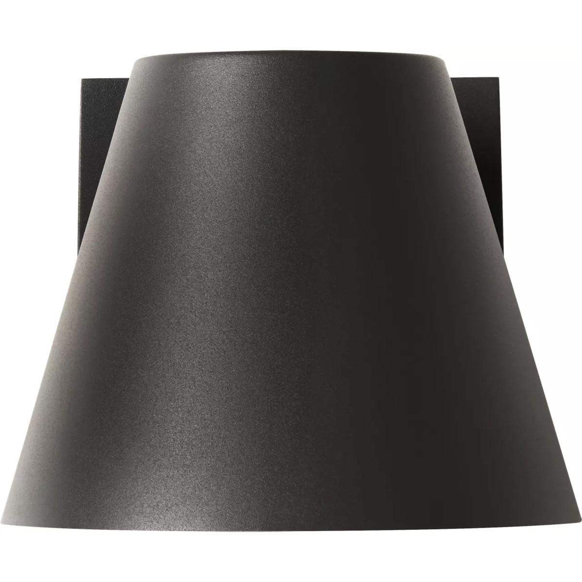 Visual Comfort Modern Collection 700WSBOW4H-LED830-277 Sean Lavin Bowman LED 4.5 inch Charcoal Outdoor Wall Light in LED 80 CRI 3000K 277V, Integrated