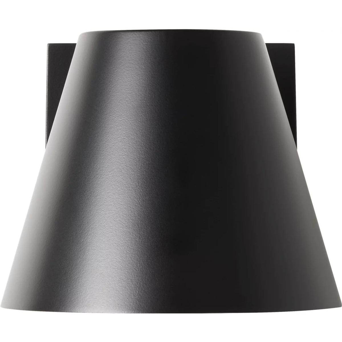 Visual Comfort Modern Collection 700WSBOW6B-LED827-277 Sean Lavin Bowman LED 6 inch Black Outdoor Wall Light in LED 80 CRI 2700K 277V, Integrated LED