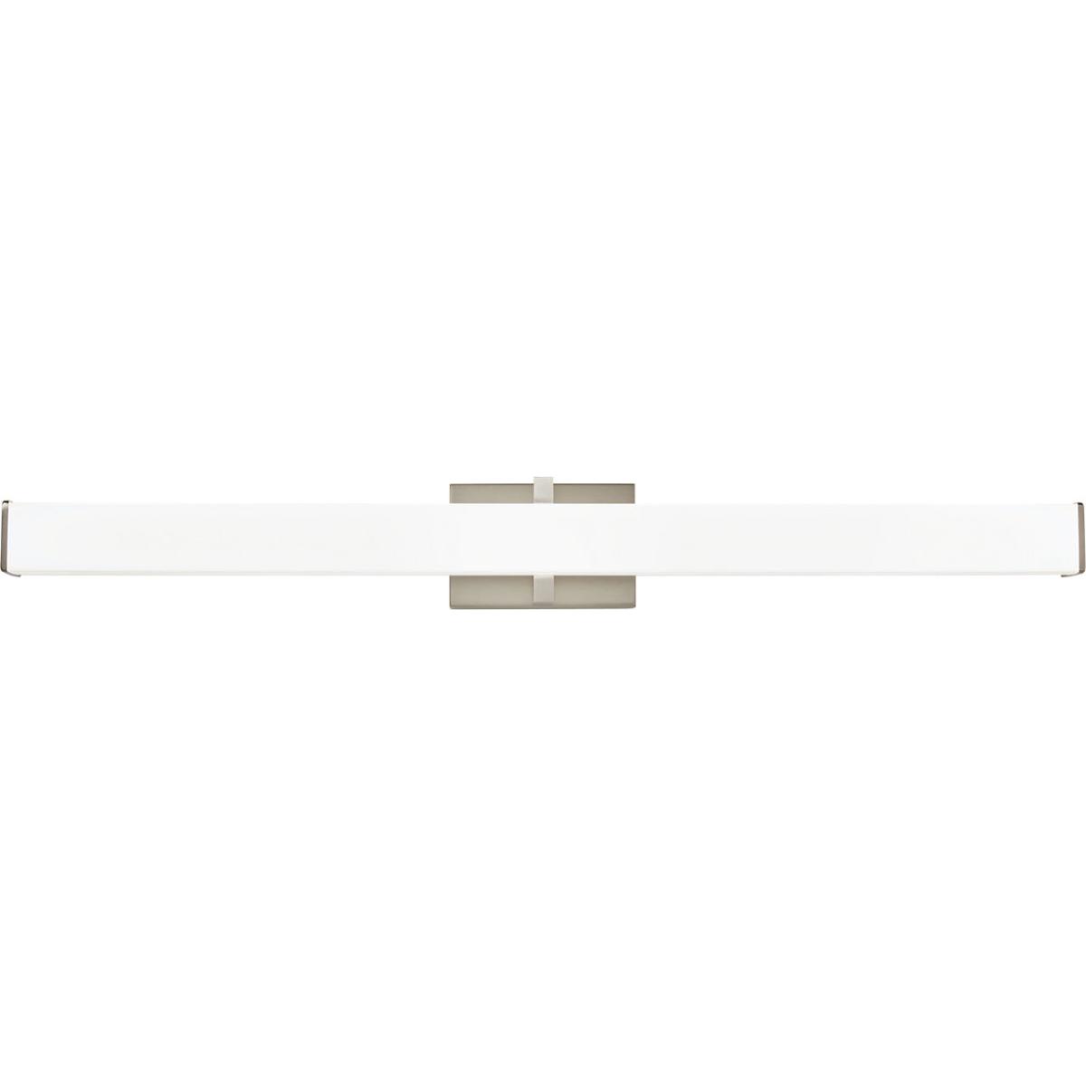Visual Comfort Modern Collection 700BCELI36S-LED930-277 Sean Lavin Ellis LED 36 inch Satin Nickel Bath Light Wall Light in LED 90 CRI 3000K 277V, Inte