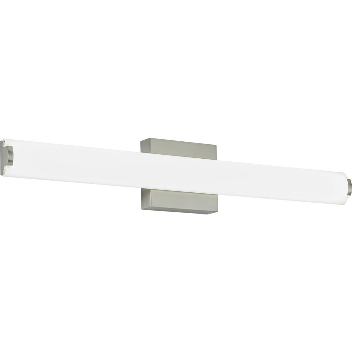 Visual Comfort Modern Collection 700BCFINN24S-LED935 Sean Lavin Finn LED Satin Nickel Bath Light Wall Light, Integrated LED