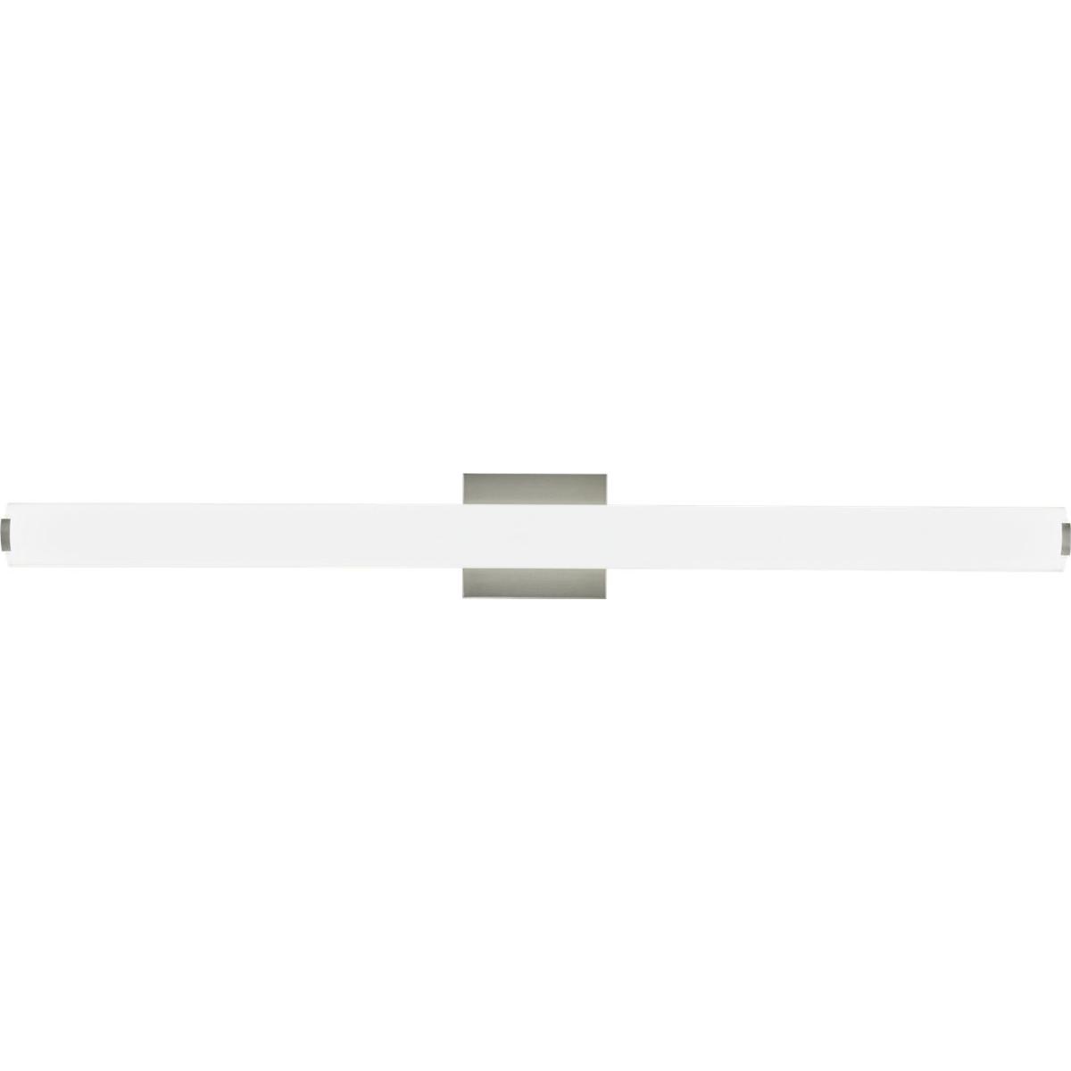 Visual Comfort Modern Collection 700BCFINN36S-LED935 Sean Lavin Finn LED Satin Nickel Bath Light Wall Light, Integrated LED