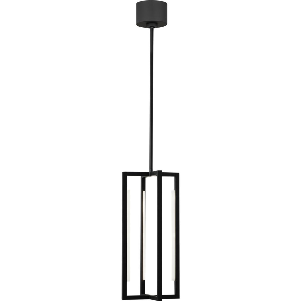 Visual Comfort Modern Collection 700TDKNW18B-LED930 Sean Lavin Kenway LED 8.5 inch Nightshade Black Pendant Ceiling Light, Integrated LED