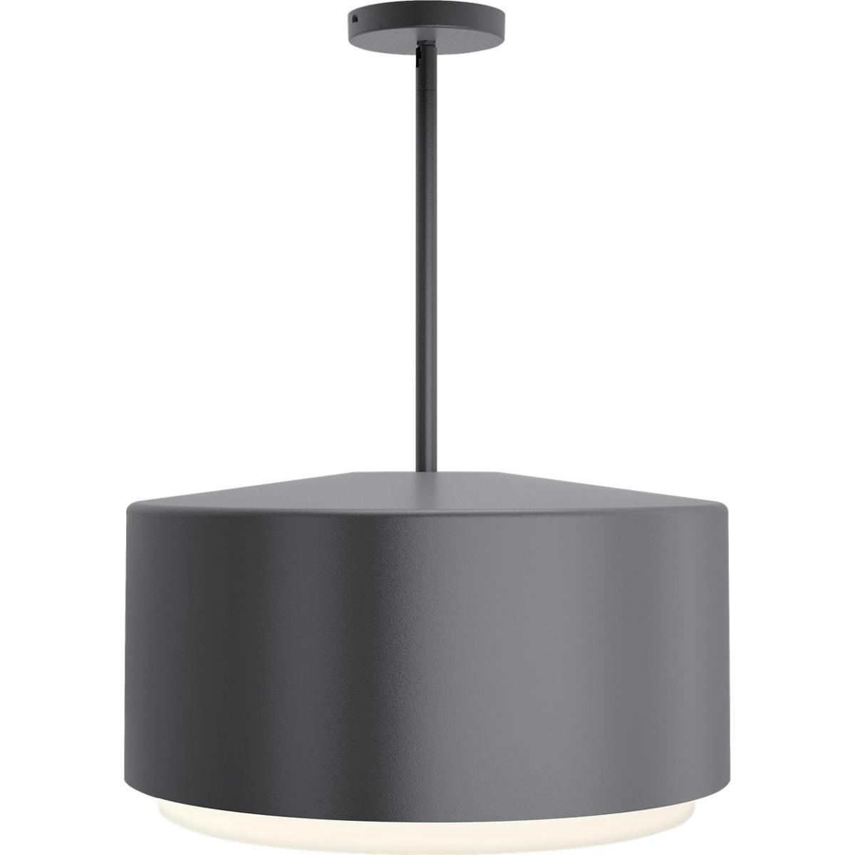Visual Comfort Modern Collection 700OPROT92718HUNV Sean Lavin Roton LED 18 inch Charcoal Outdoor Pendant in LED 90 CRI 2700K, Integrated LED