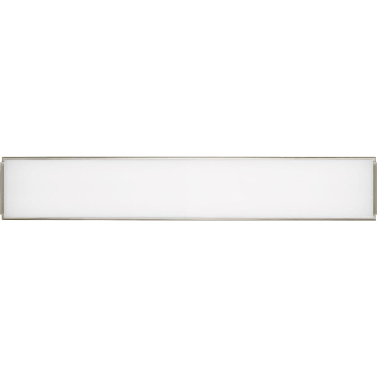 Visual Comfort Modern Collection 700BCSAGW25S-LED927-277 Sean Lavin Sage LED 25 inch Satin Nickel Bath Light Wall Light in LED 90 CRI 2700K 277V, Inte