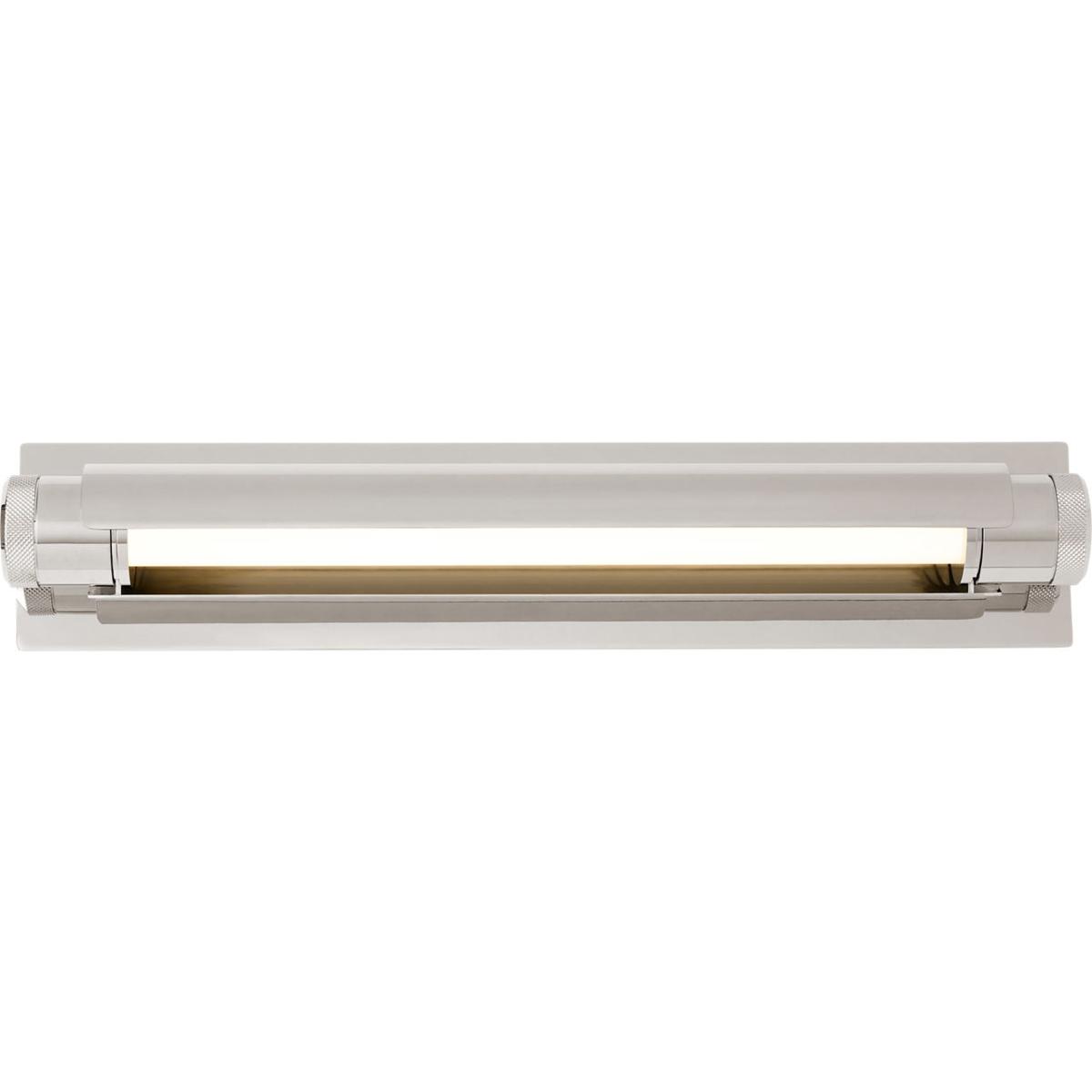 Visual Comfort Modern Collection AKBA688WDPN Avroko Capa LED 24 inch Polished Nickel Vanity Light Wall Light