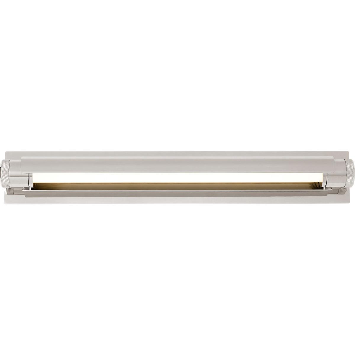 Visual Comfort Modern Collection AKBA689WDPN Avroko Capa LED 36 inch Polished Nickel Vanity Light Wall Light