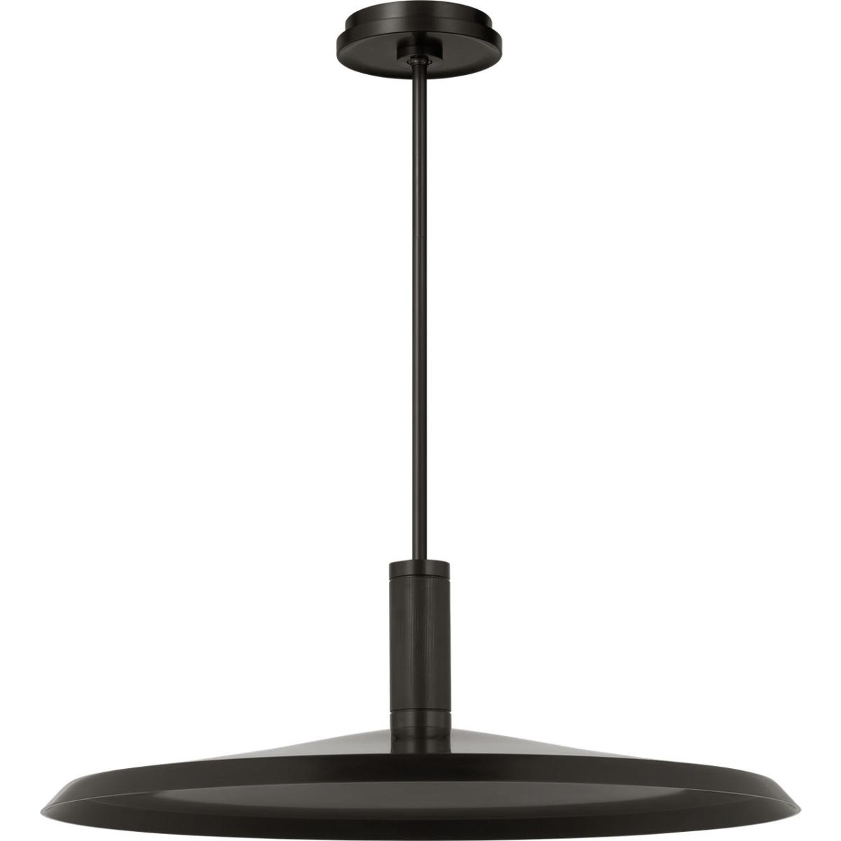 Visual Comfort Modern Collection AKPD683WDBZ Avroko Saucer Direct LED 24 inch Bronze Pendant Ceiling Light