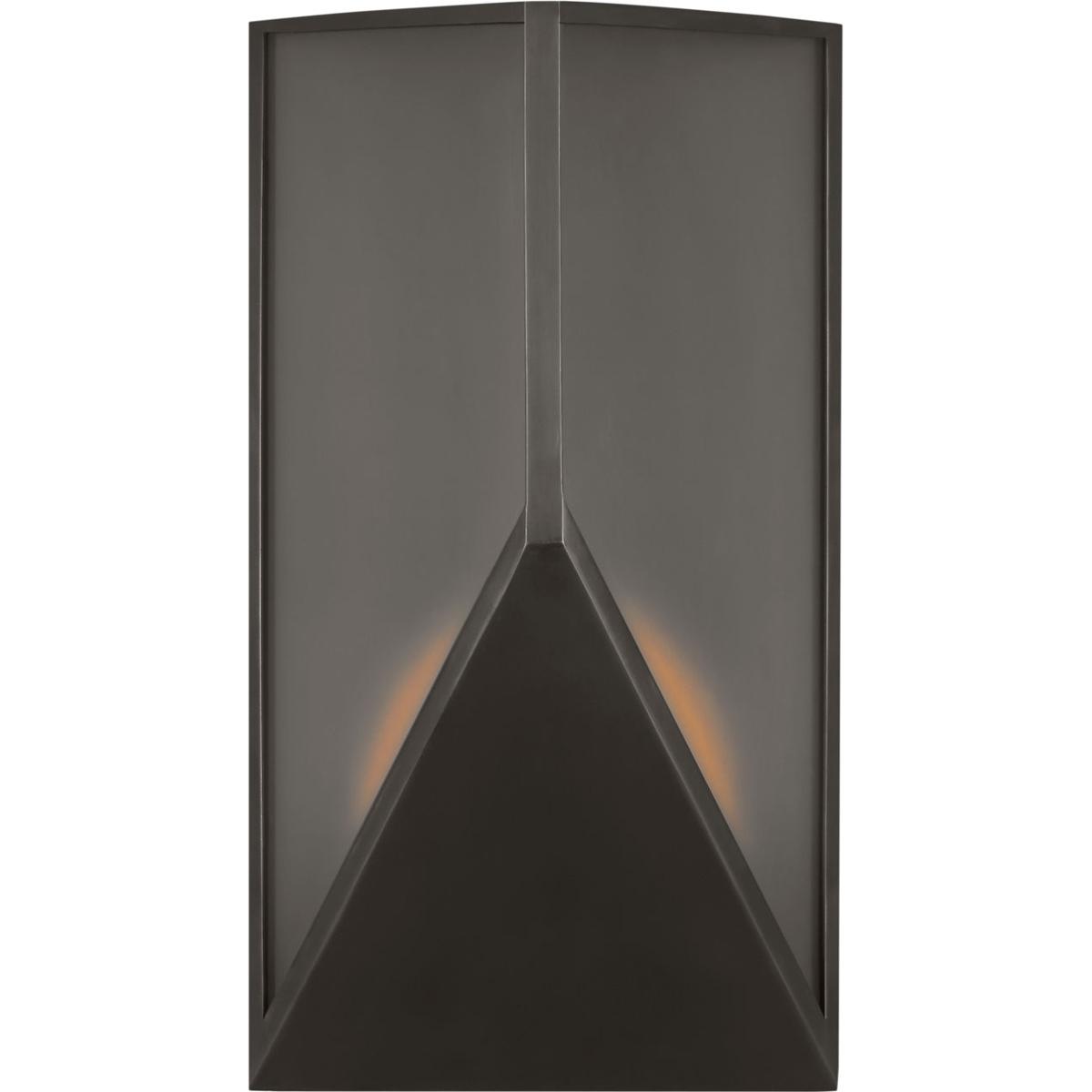 Visual Comfort Modern Collection KWOWS69227BZCG Kelly by Kelly Wearstler Punto LED 16.2 inch Bronze Outdoor Wall Lantern