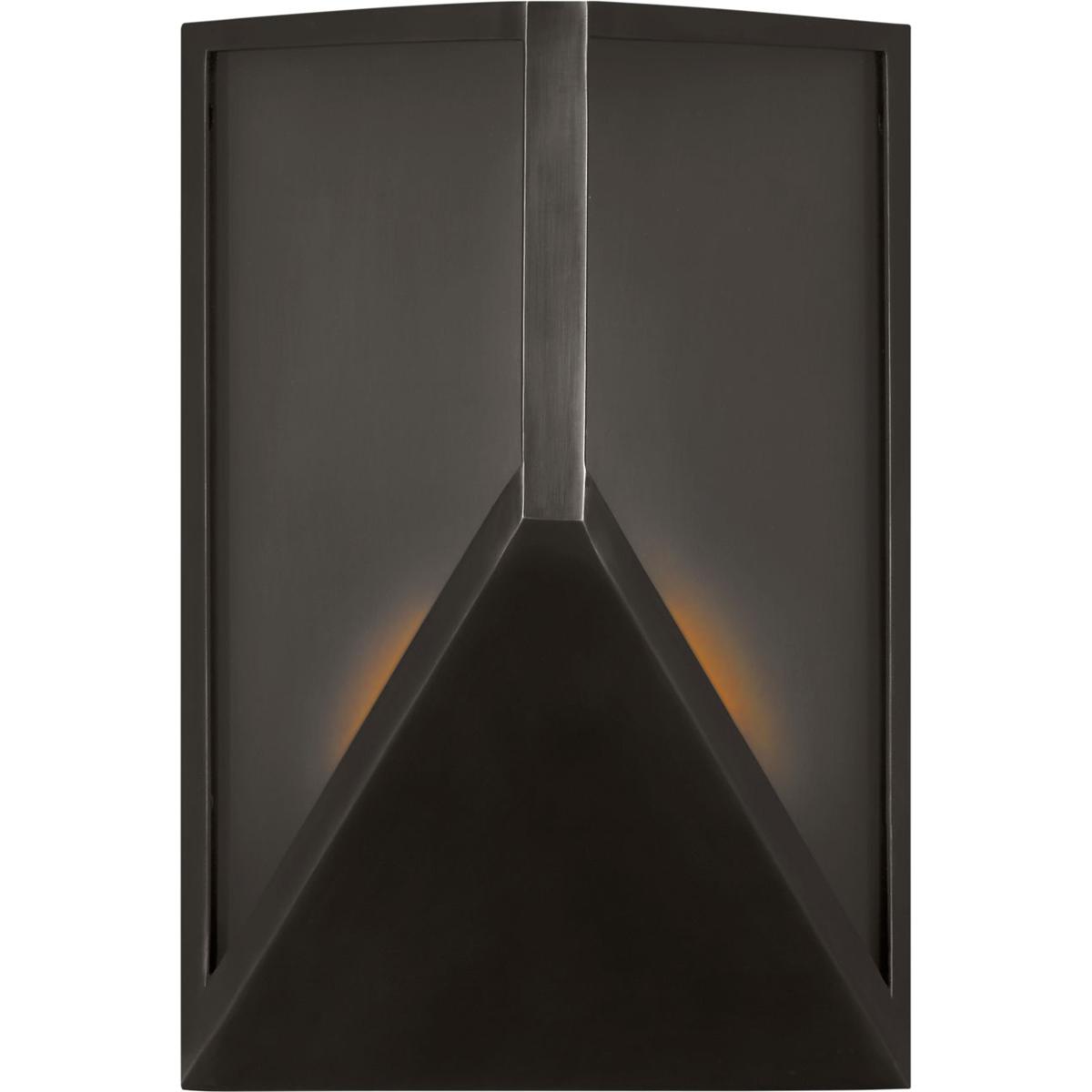 Visual Comfort Modern Collection KWOWS69327BZCG Kelly by Kelly Wearstler Punto LED 10.3 inch Bronze Outdoor Wall Lantern