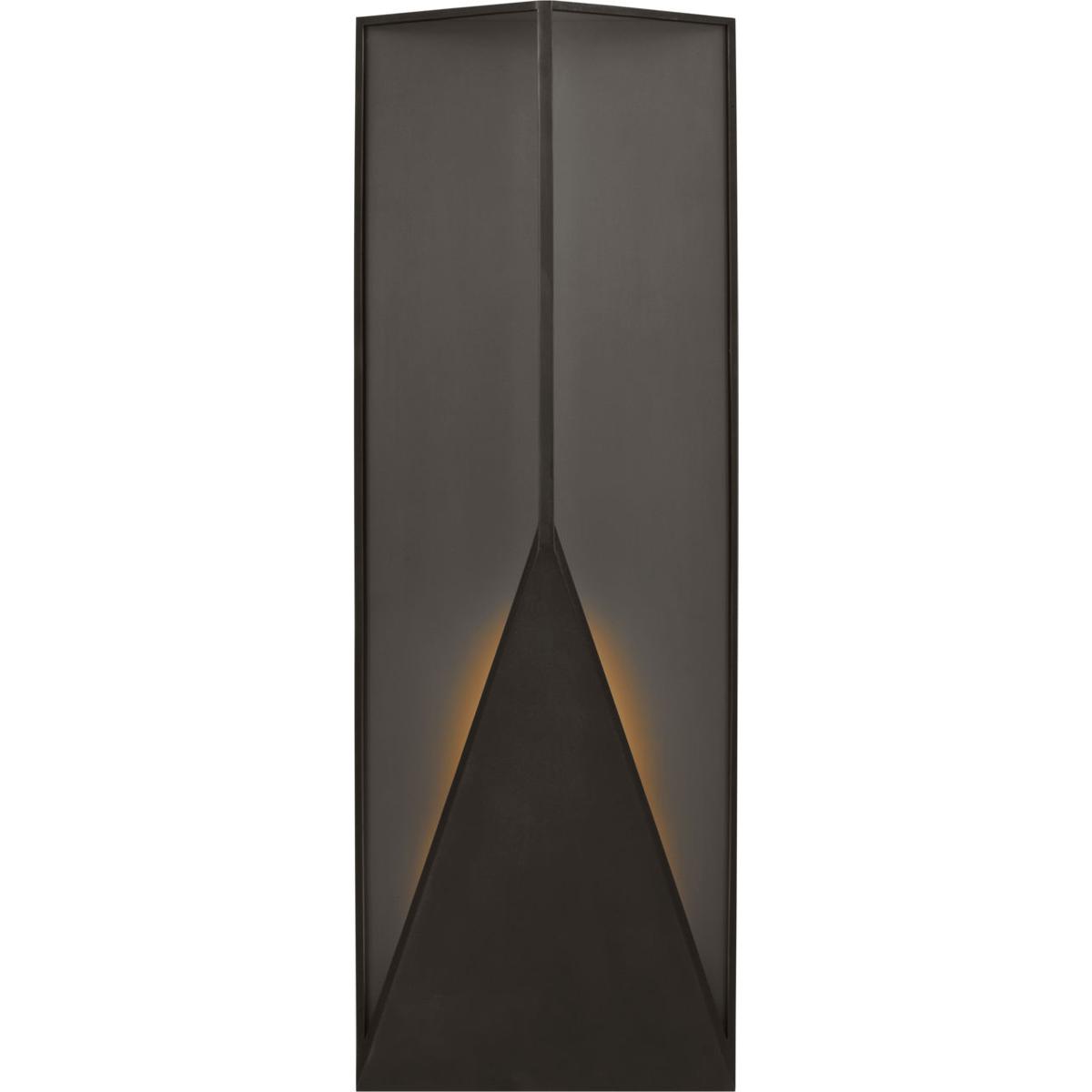 Visual Comfort Modern Collection KWOWS69527BZCG Kelly by Kelly Wearstler Punto LED 38 inch Bronze Outdoor Wall Lantern