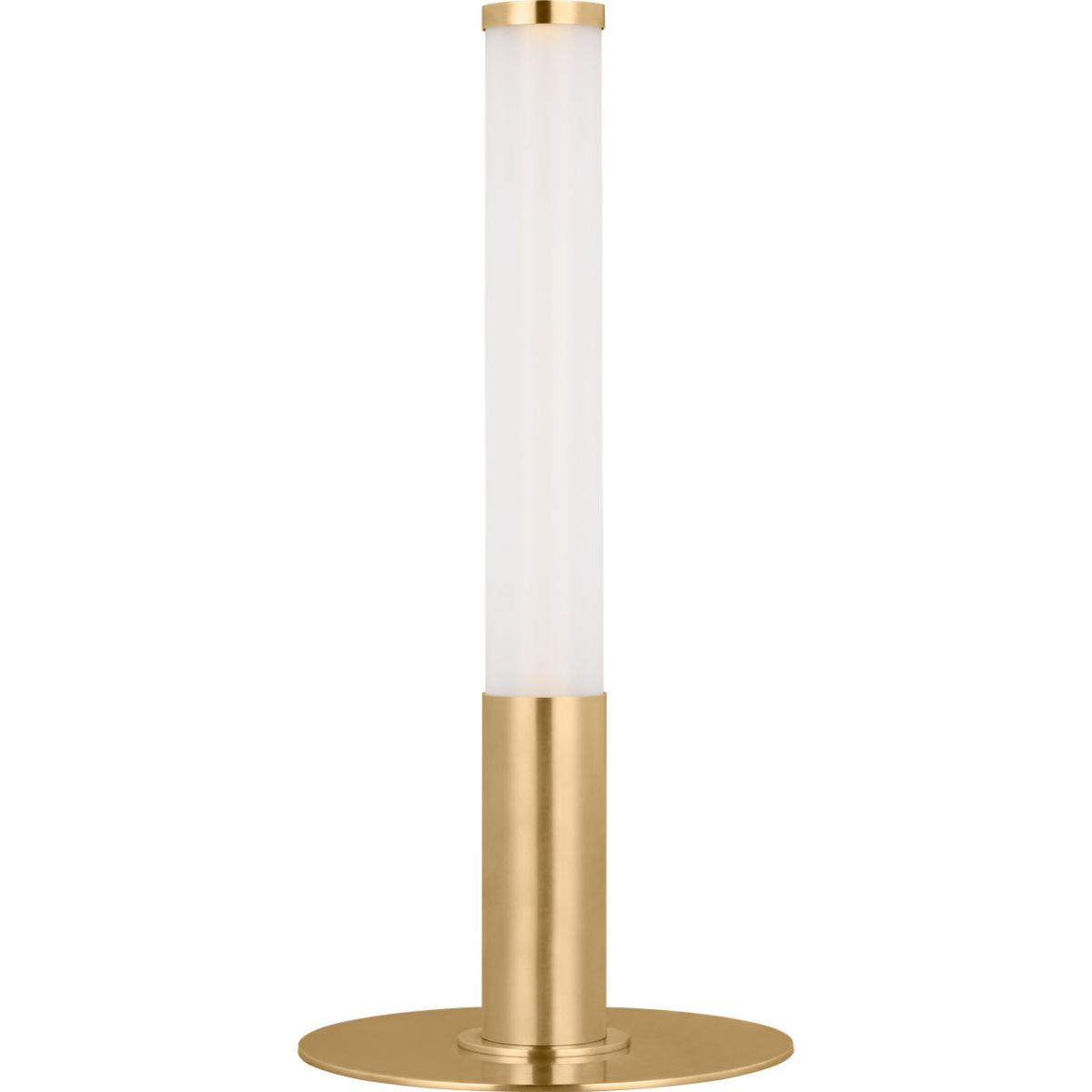 Visual Comfort Modern Collection KWTB61627HAB Kelly by Kelly Wearstler Miguel 21 inch 9 watt Hand Rubbed Antique Brass Table Lamp Portable Light