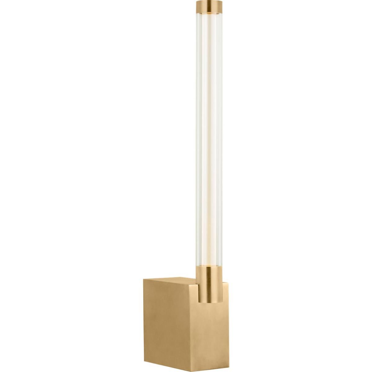 Visual Comfort Modern Collection KWTB61927HAB Kelly by Kelly Wearstler Phobos 15 inch 2.2 watt Hand Rubbed Antique Brass Rechargeable Table Lamp Porta
