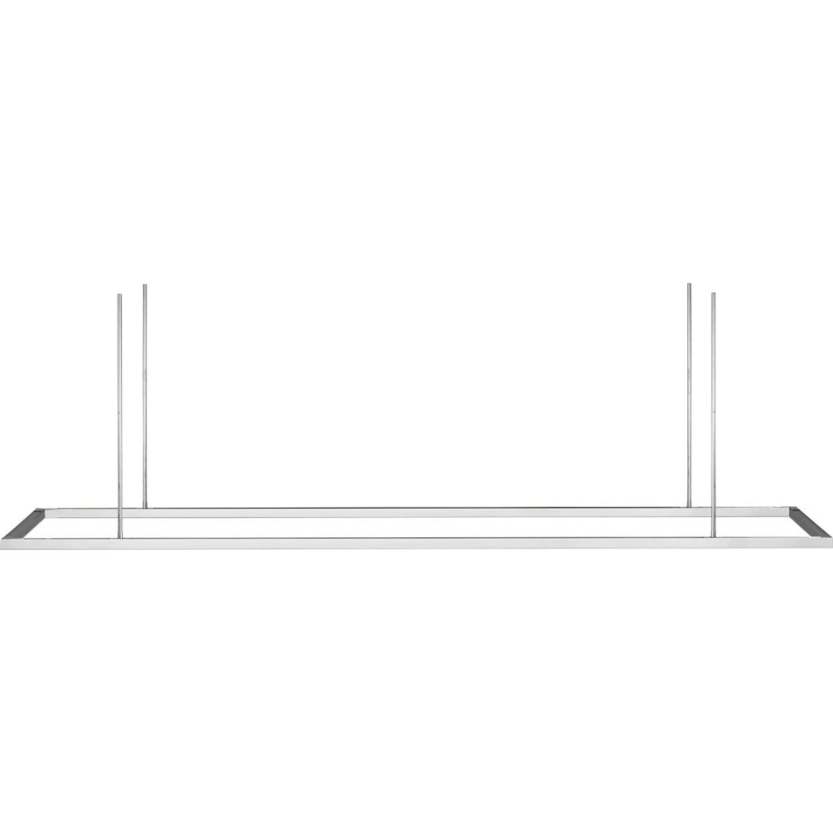 Visual Comfort Modern Collection 700LSSTG84PSS-LED927-277 Mick De Giulio Stagger 1 Light 84 inch Polished Stainless Steel Linear Chandelier Ceiling Li