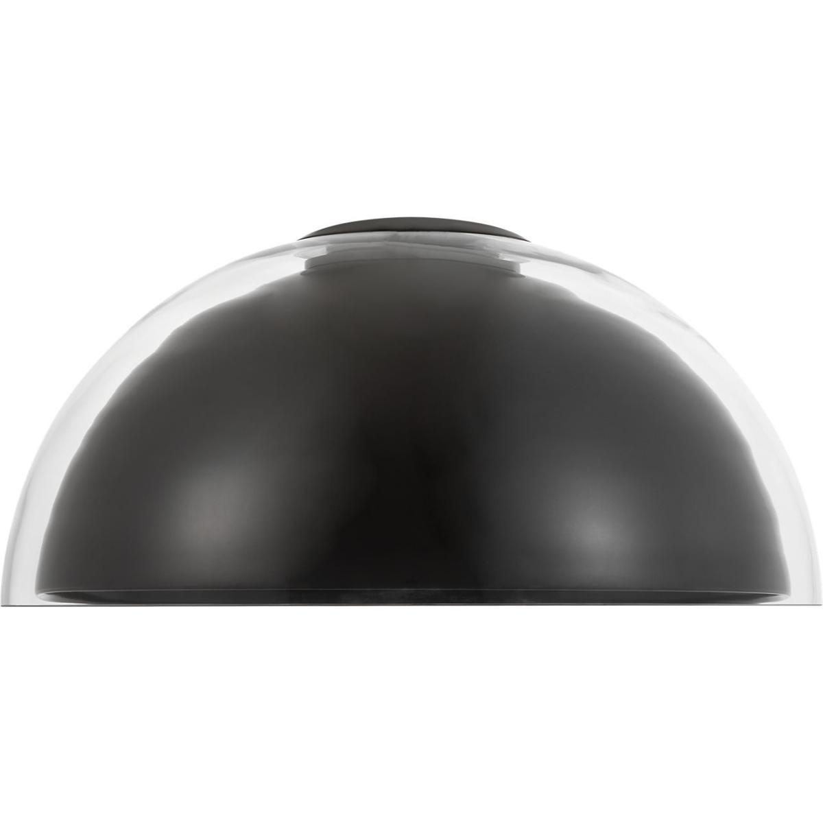 Visual Comfort Modern Collection MDFM73527BZCG Mick De Giulio Lusi LED 23.8 inch Bronze Flush Mount Ceiling Light