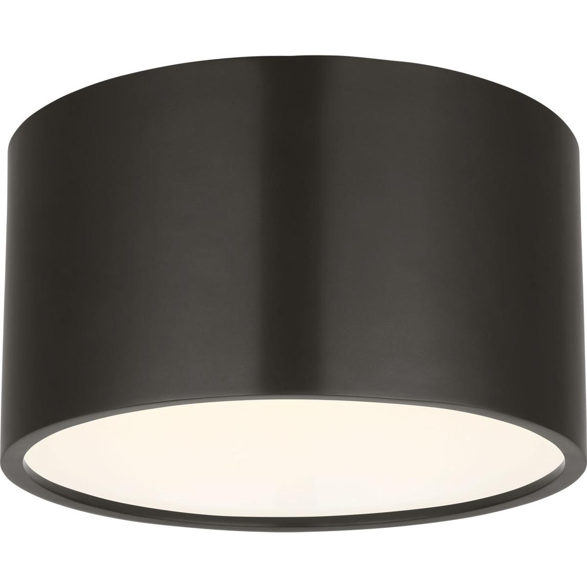 Visual Comfort Modern Collection MDFM73927BZ Mick De Giulio Dola LED 13 inch Bronze Flush Mount Ceiling Light