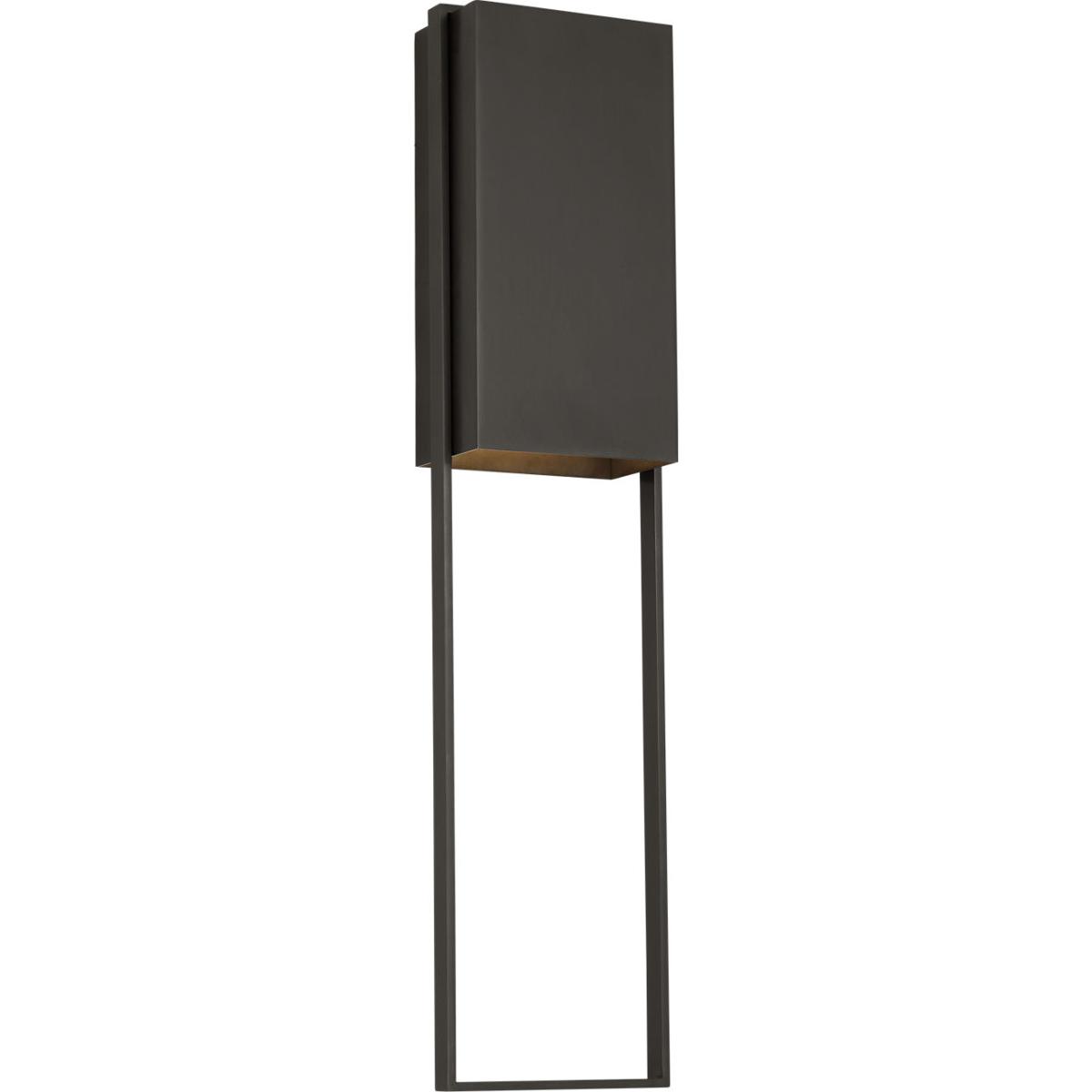 Visual Comfort Modern Collection MDOWS73227BZ Mick De Giulio Alude LED 36 inch Bronze Outoor Wall Light