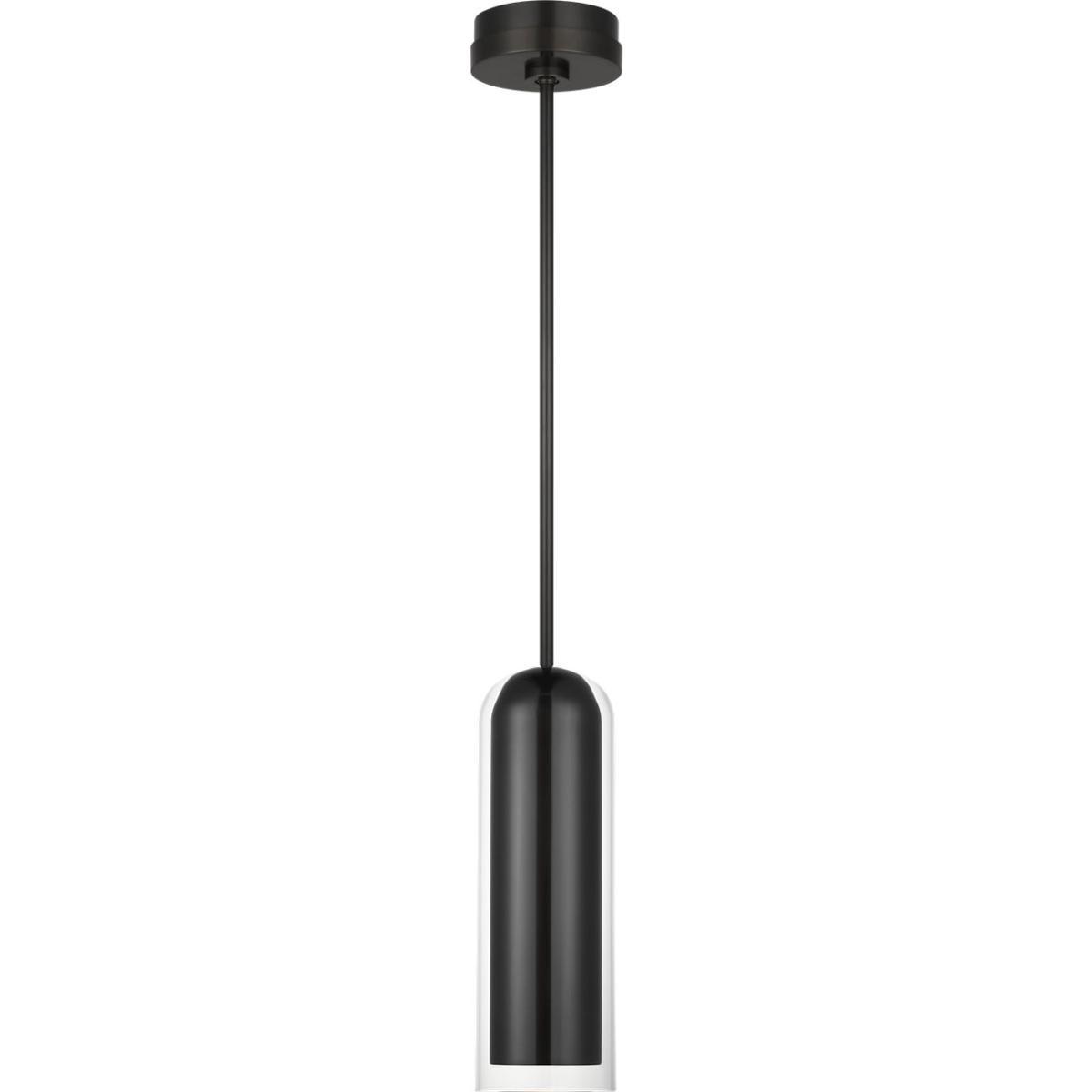 Visual Comfort Modern Collection MDPD73627BZCG Mick De Giulio Tala LED 5 inch Bronze Pendant Ceiling Light