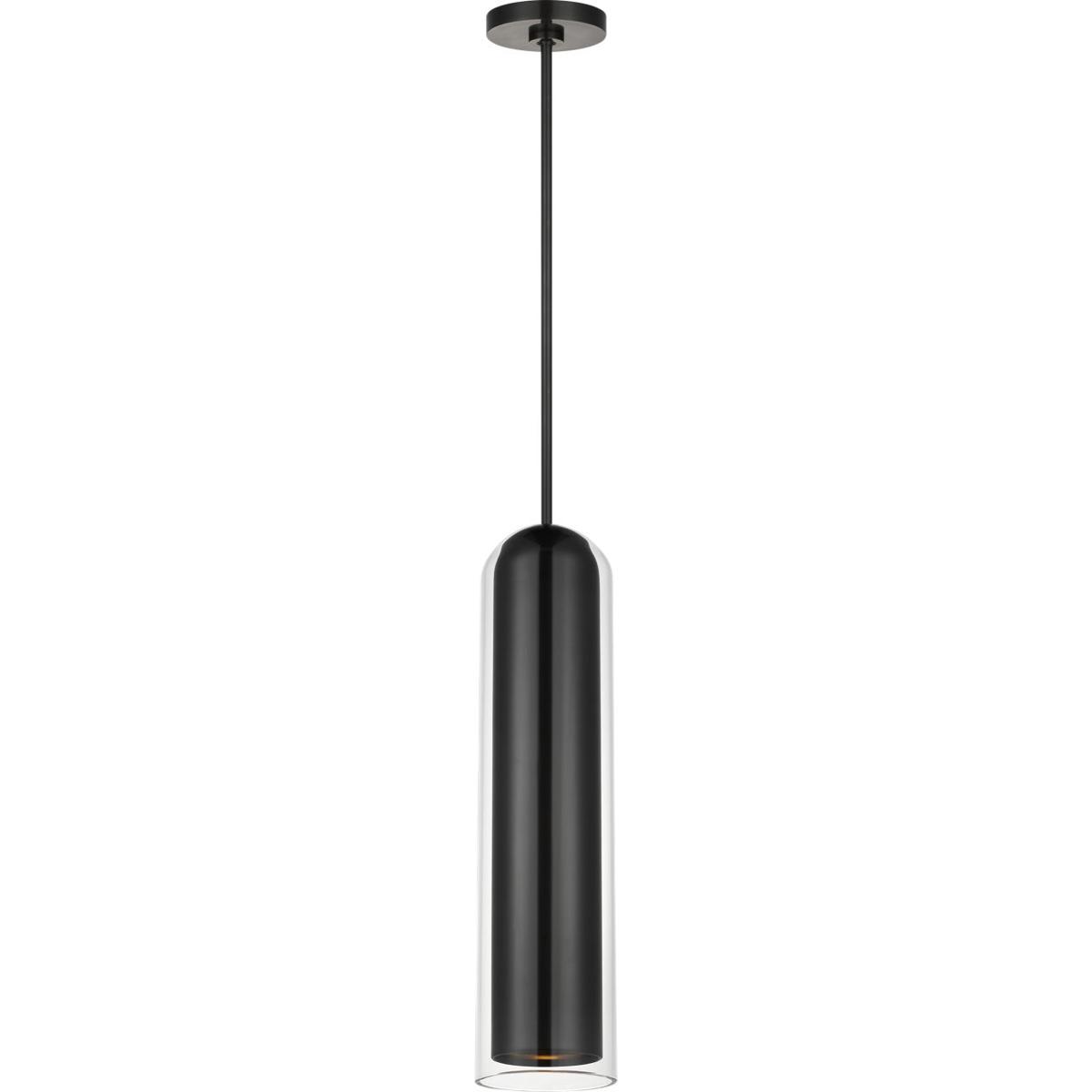 Visual Comfort Modern Collection MDPD73727BZCG Mick De Giulio Tala LED 6 inch Bronze Pendant Ceiling Light