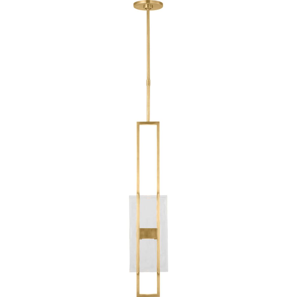 Visual Comfort Modern Collection MDPD74127HABCG Mick De Giulio Duelle LED 4.8 inch Hand-Rubbed Antique Brass Pendant Ceiling Light