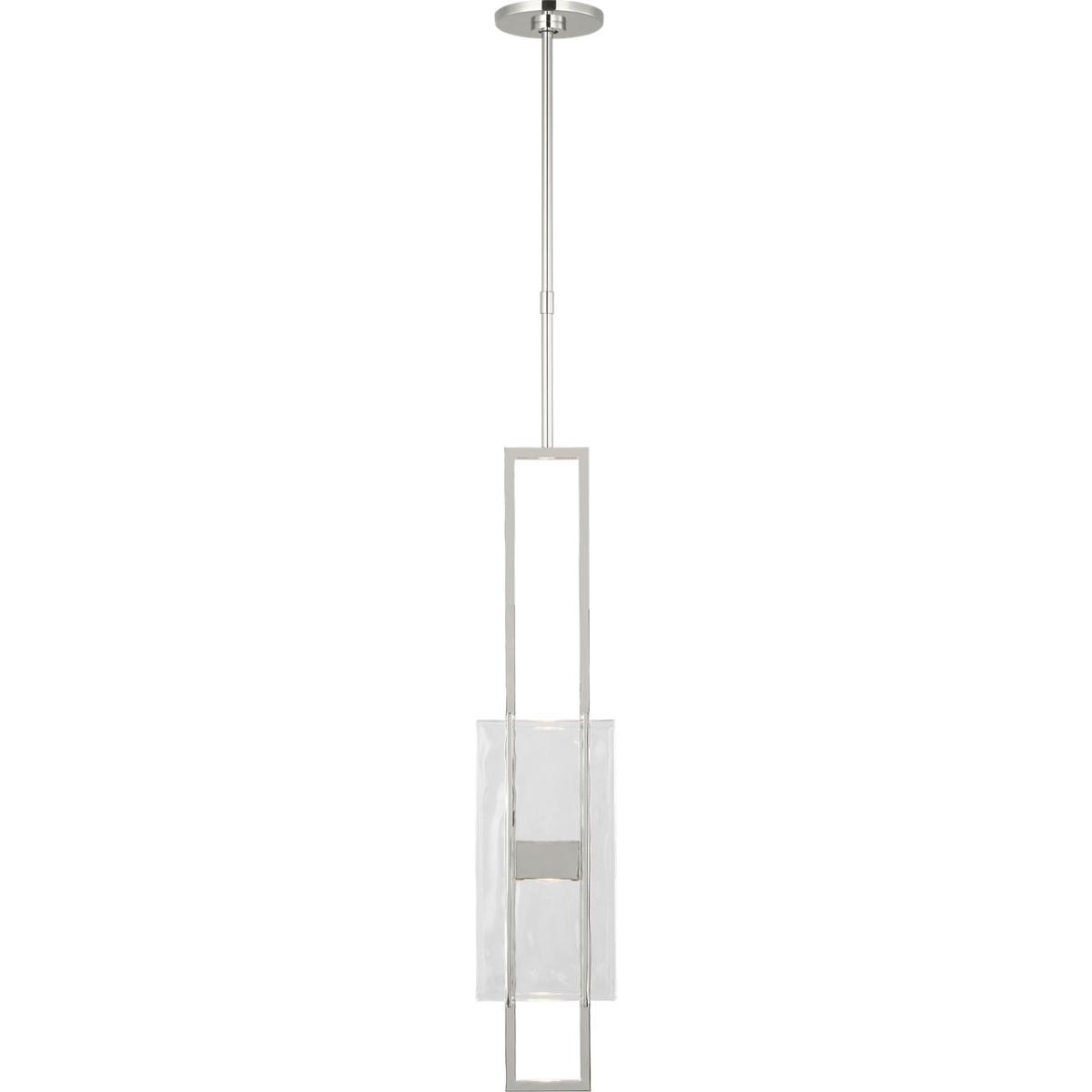 Visual Comfort Modern Collection MDPD74127PNCG Mick De Giulio Duelle LED 4.8 inch Polished Nickel Pendant Ceiling Light