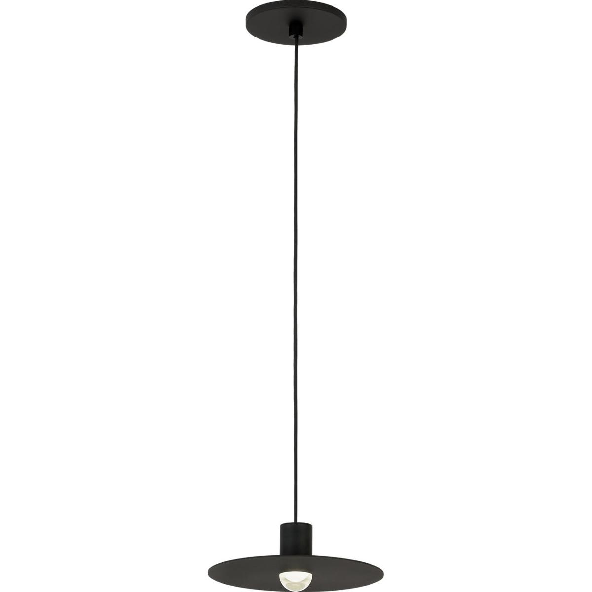 Visual Comfort Modern Collection 700TRSPEVS1RB-LED930 Sean Lavin Eaves LED Nightshade Black Pendant Ceiling Light, Integrated LED