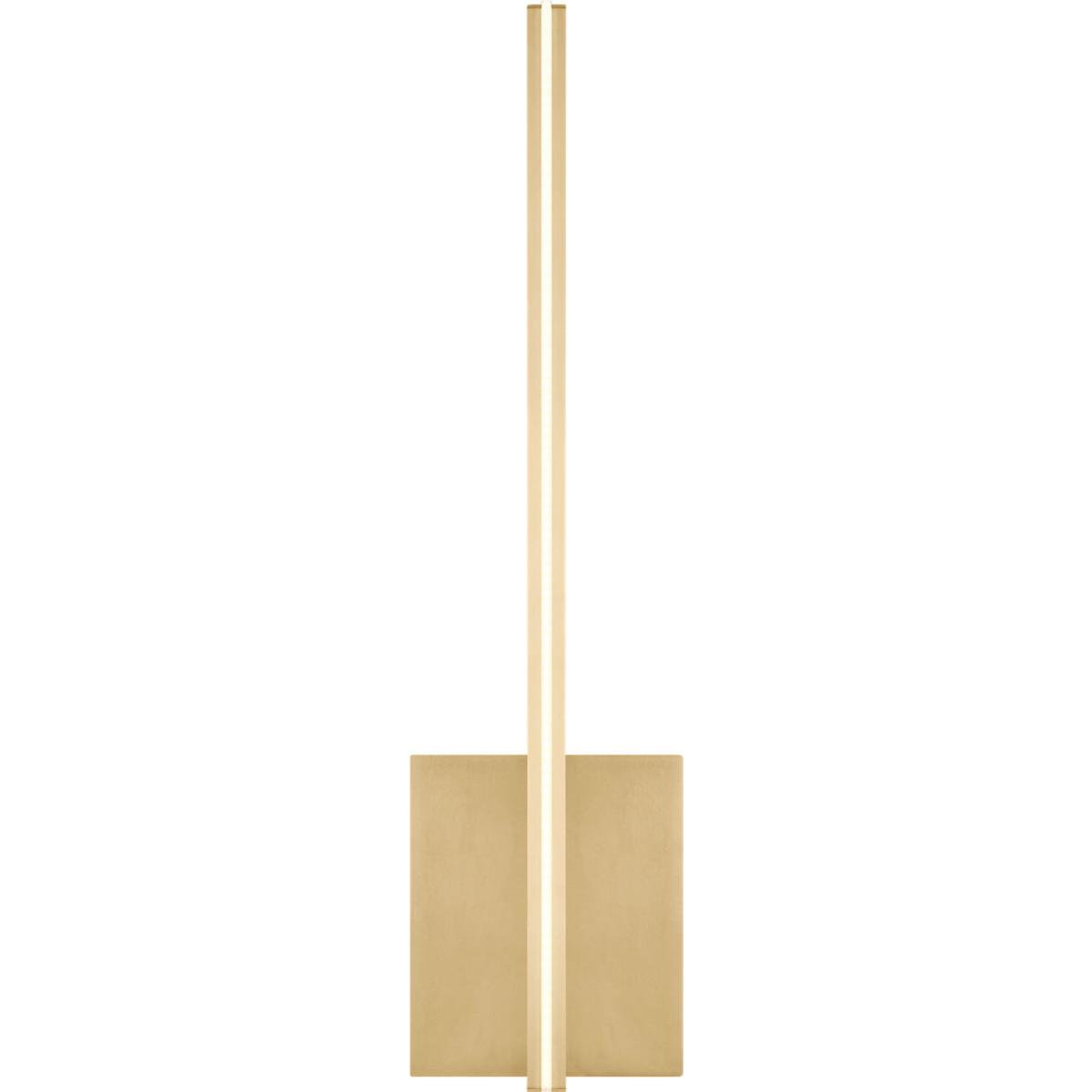 Visual Comfort Modern Collection 700WSKNWNB-LED930 Sean Lavin Kenway LED 2.1 inch Natural Brass ADA Wall Light in LED 90 CRI 3000K