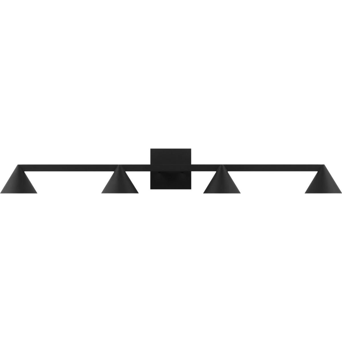 Visual Comfort Modern Collection SLBA79127B Sean Lavin Midrand LED 36.2 inch Nightshade Black Bath Vanity Light Wall Light