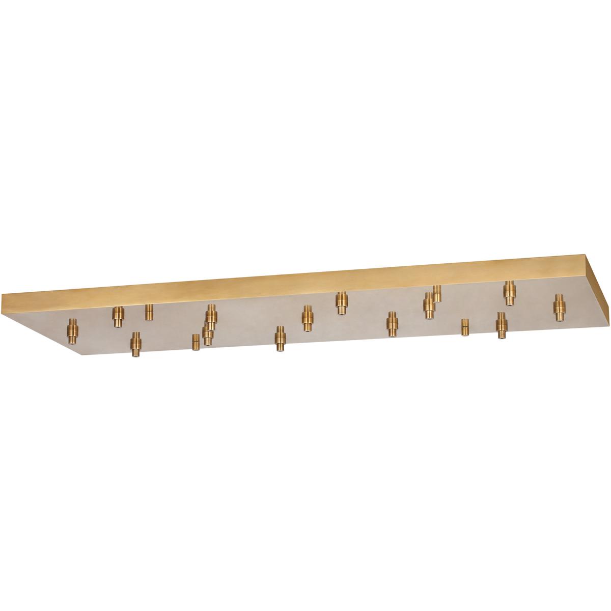 Visual Comfort Modern Collection SLCH574HAB Sean Lavin Multiport Hand Rubbed Antique Brass Multiport Canopy