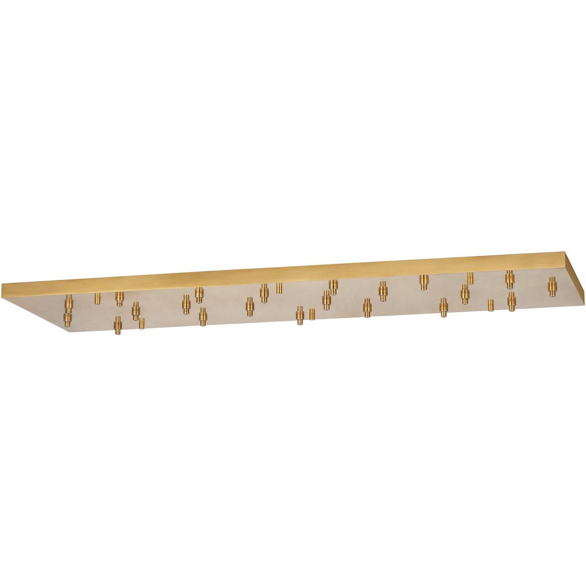 Visual Comfort Modern Collection SLCH575HAB Sean Lavin Multiport Hand Rubbed Antique Brass Multiport Canopy