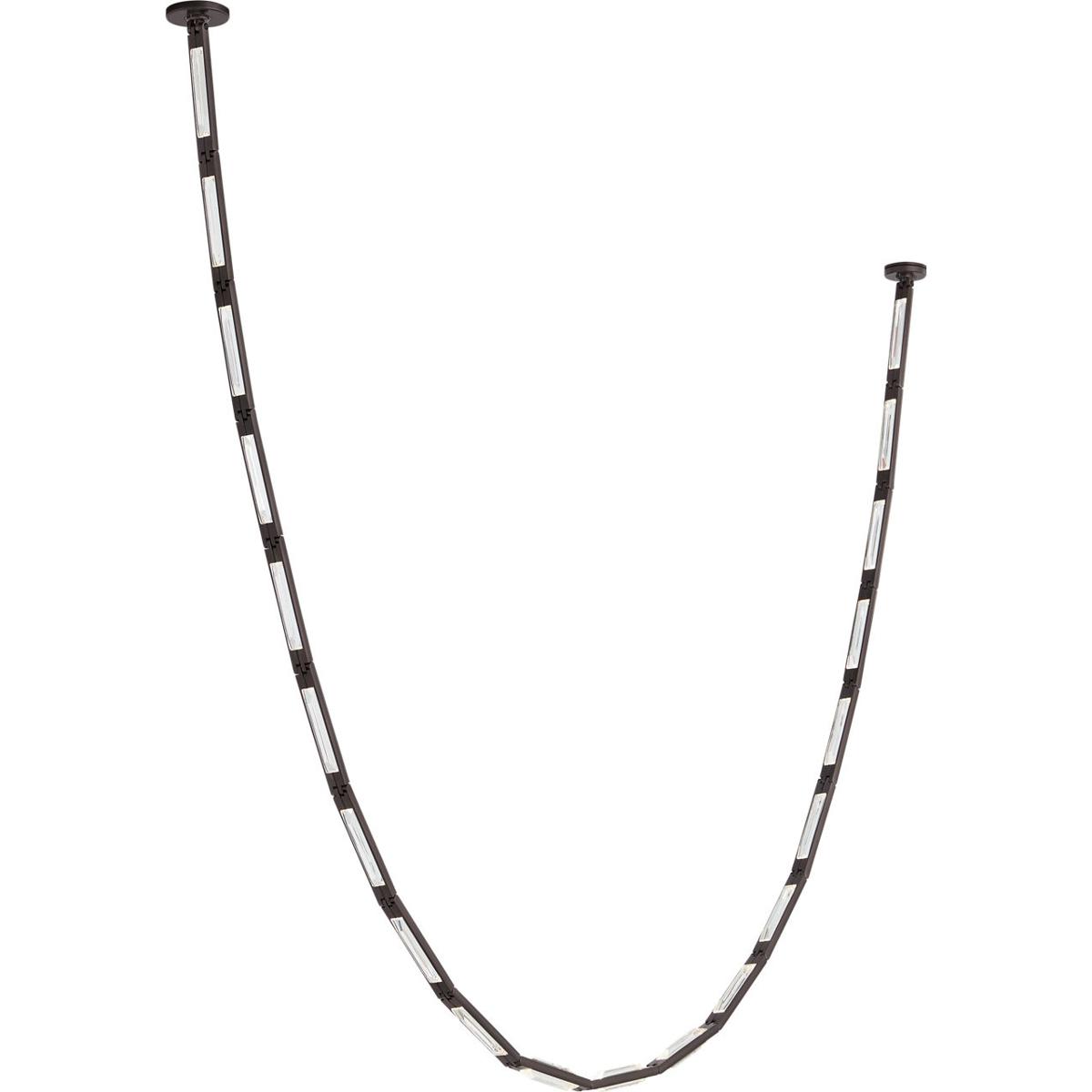 Visual Comfort Modern Collection SLCH65230BZS Sean Lavin Catena LED 0.8 inch Bronze Chandelier Ceiling Light in 3000K, Surface