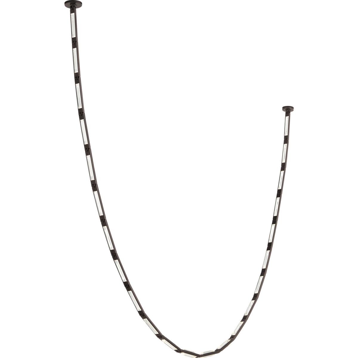 Visual Comfort Modern Collection SLCH65330BZS Sean Lavin Catena LED 0.8 inch Bronze Chandelier Ceiling Light in 3000K, Surface