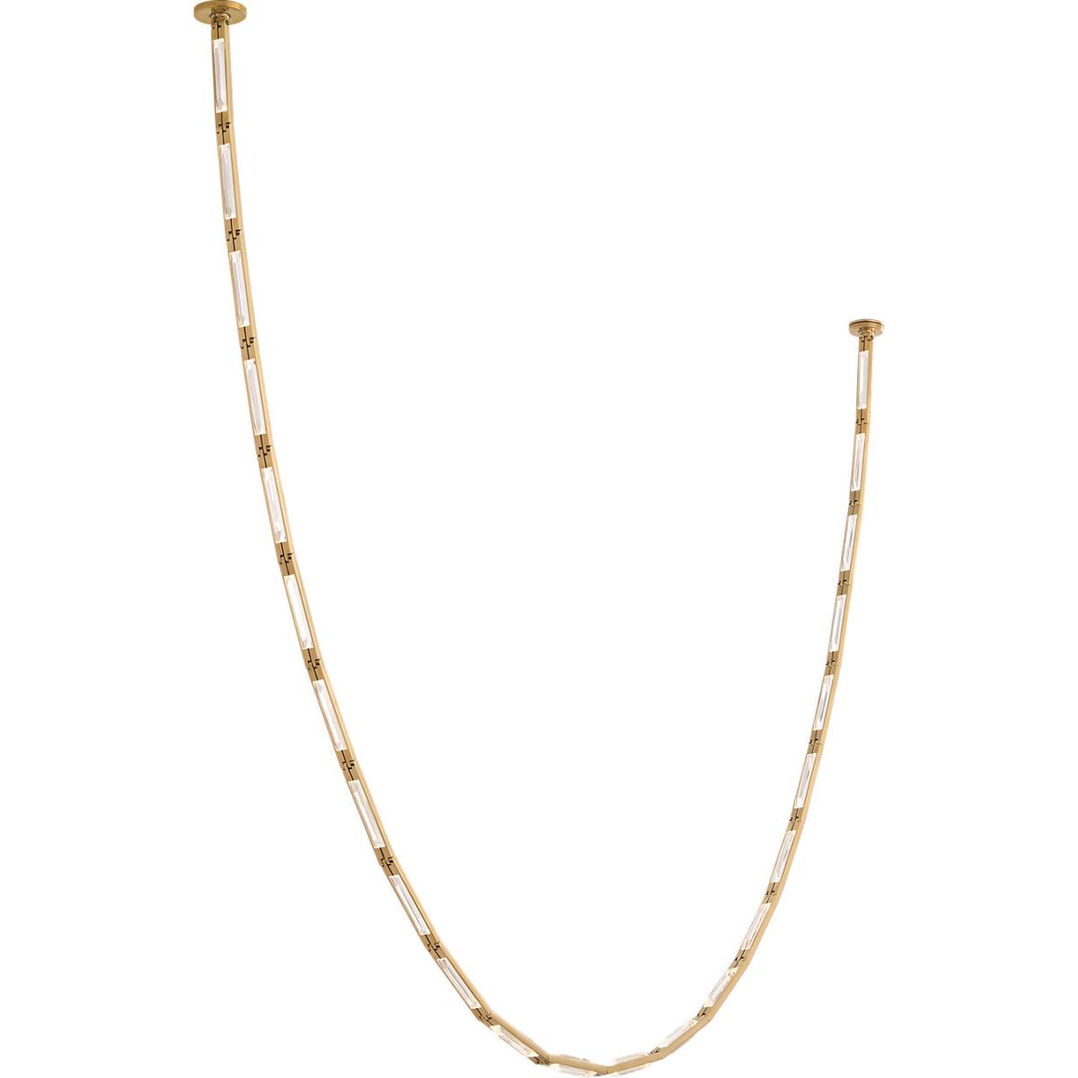 Visual Comfort Modern Collection SLCH65330HABS Sean Lavin Catena LED 0.8 inch Hand Rubbed Antique Brass Chandelier Ceiling Light in 3000K, Surface
