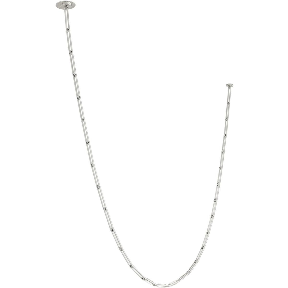 Visual Comfort Modern Collection SLCH72630PNS Sean Lavin Catena LED 0.8 inch Polished Nickel Link Chandelier Ceiling Light in 3000K