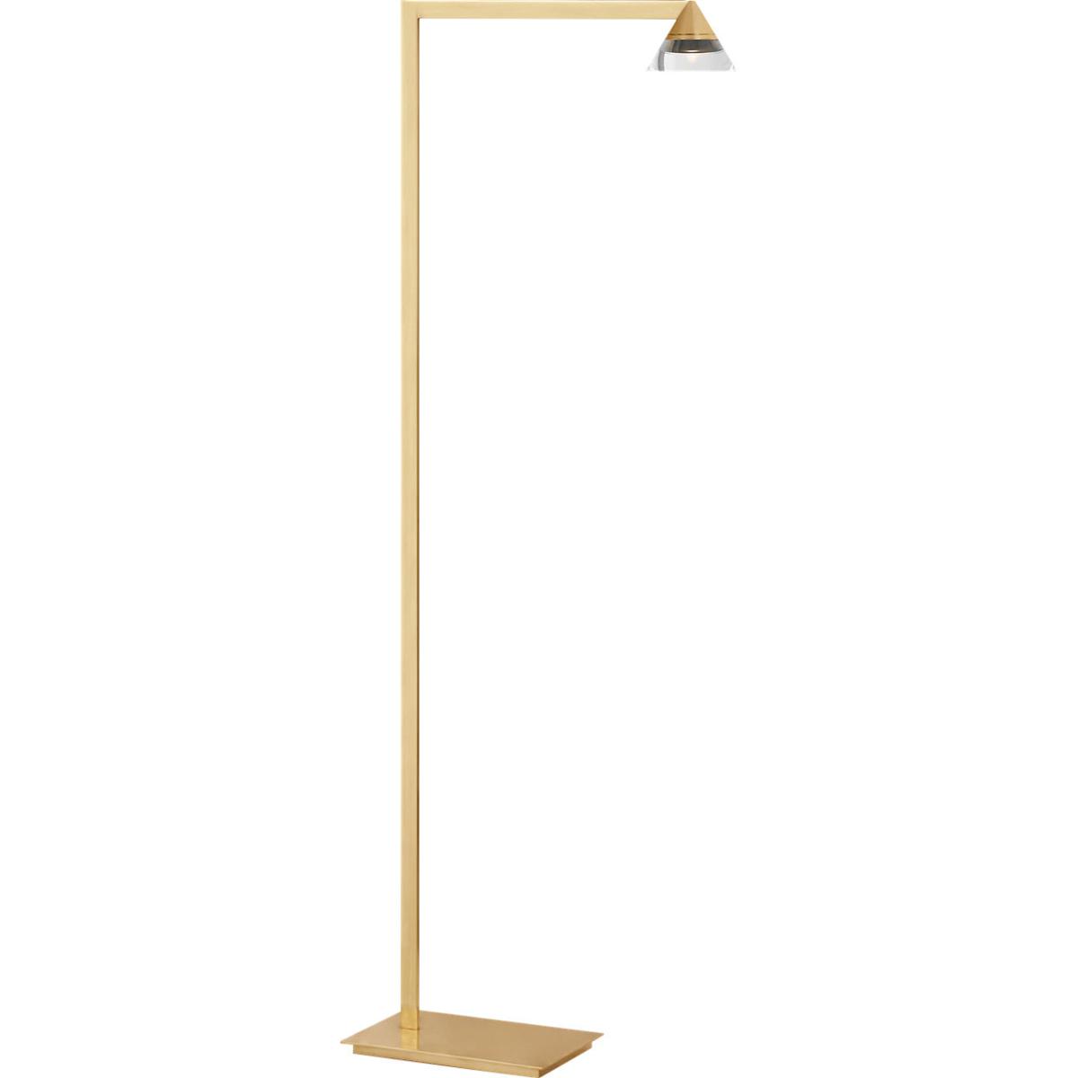 Visual Comfort Modern Collection SLFL75127HABCG Sean Lavin Midrand 42 inch 7.6 watt Hand-Rubbed Antique Brass Floor Lamp Portable Light